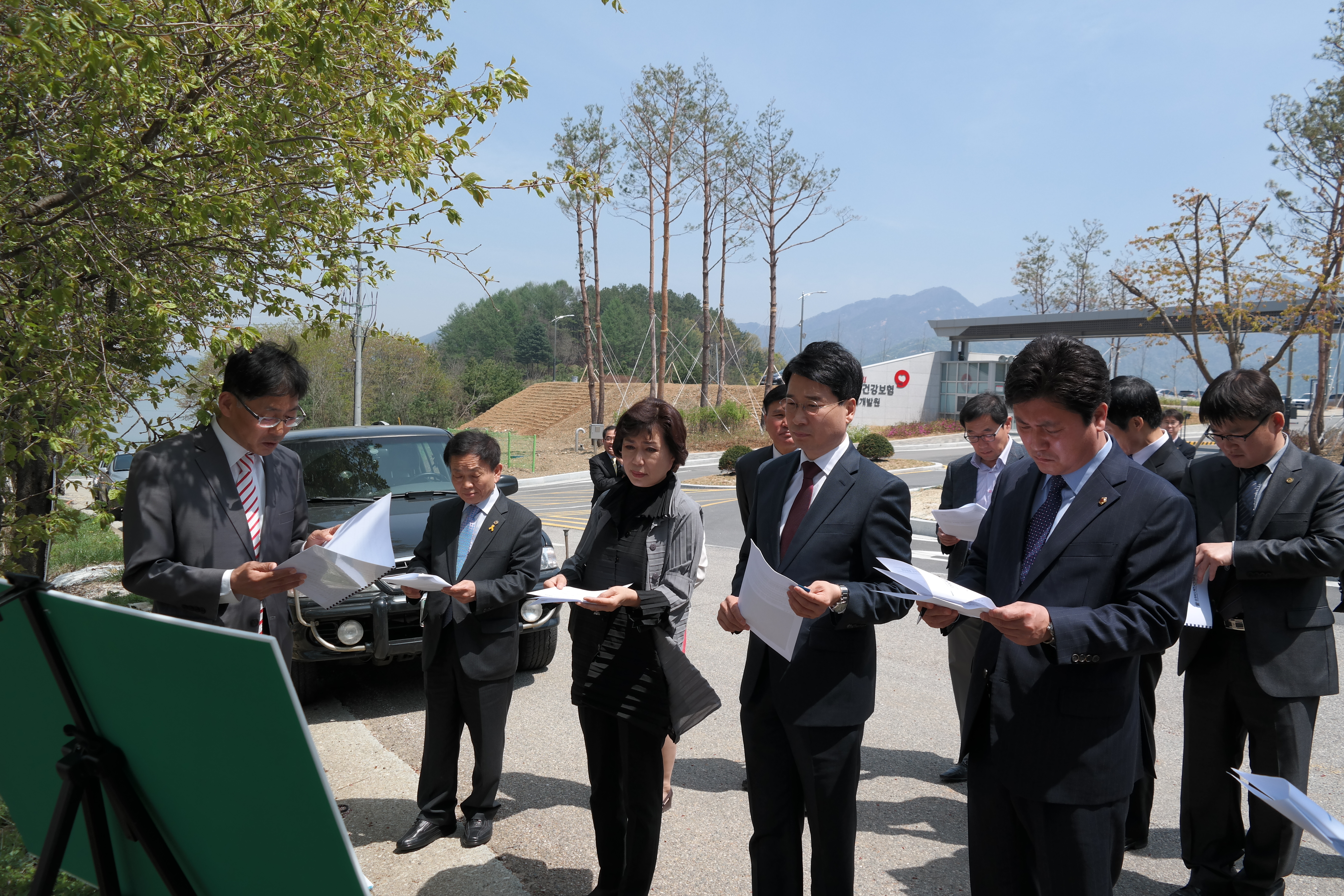 (가칭)제천기숙형중학교 설립부지 현장방문, 명지초등학교 개축이전 준공식 - 1