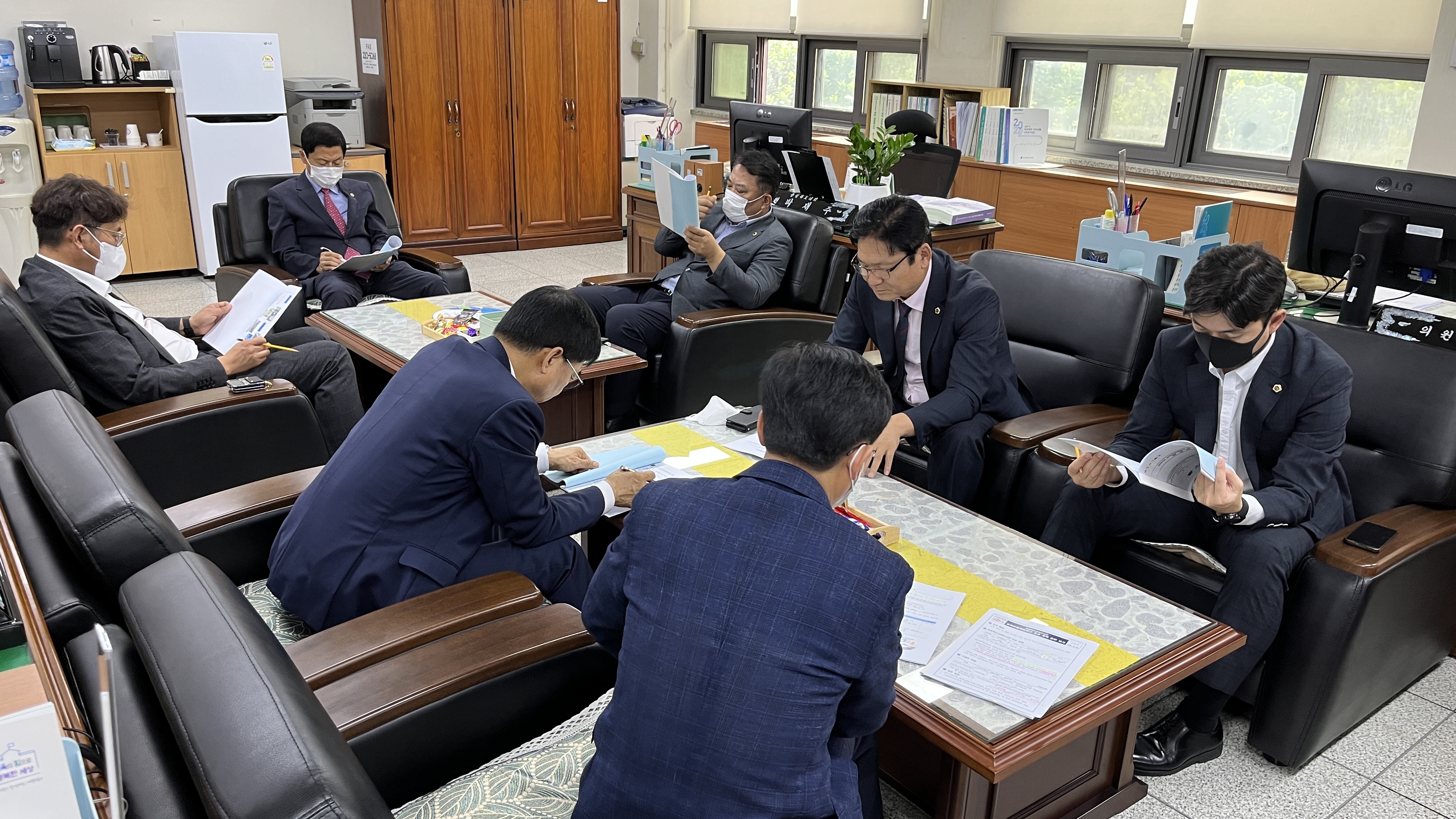 교육위원회, 충청북도교육도서관 예산 보고 간담회 - 2