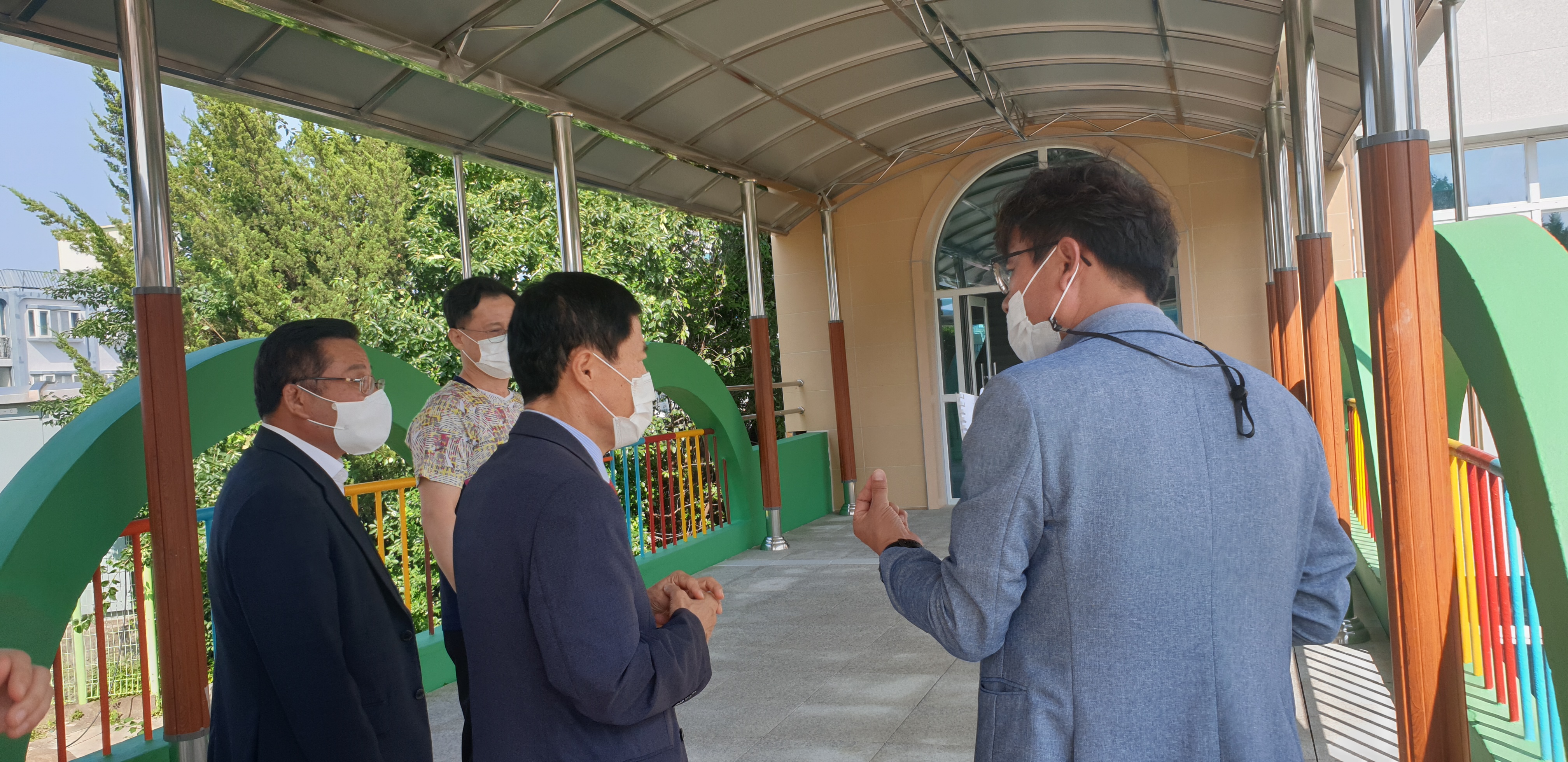 김현문 의원, 한벌초등학교 방문 - 2