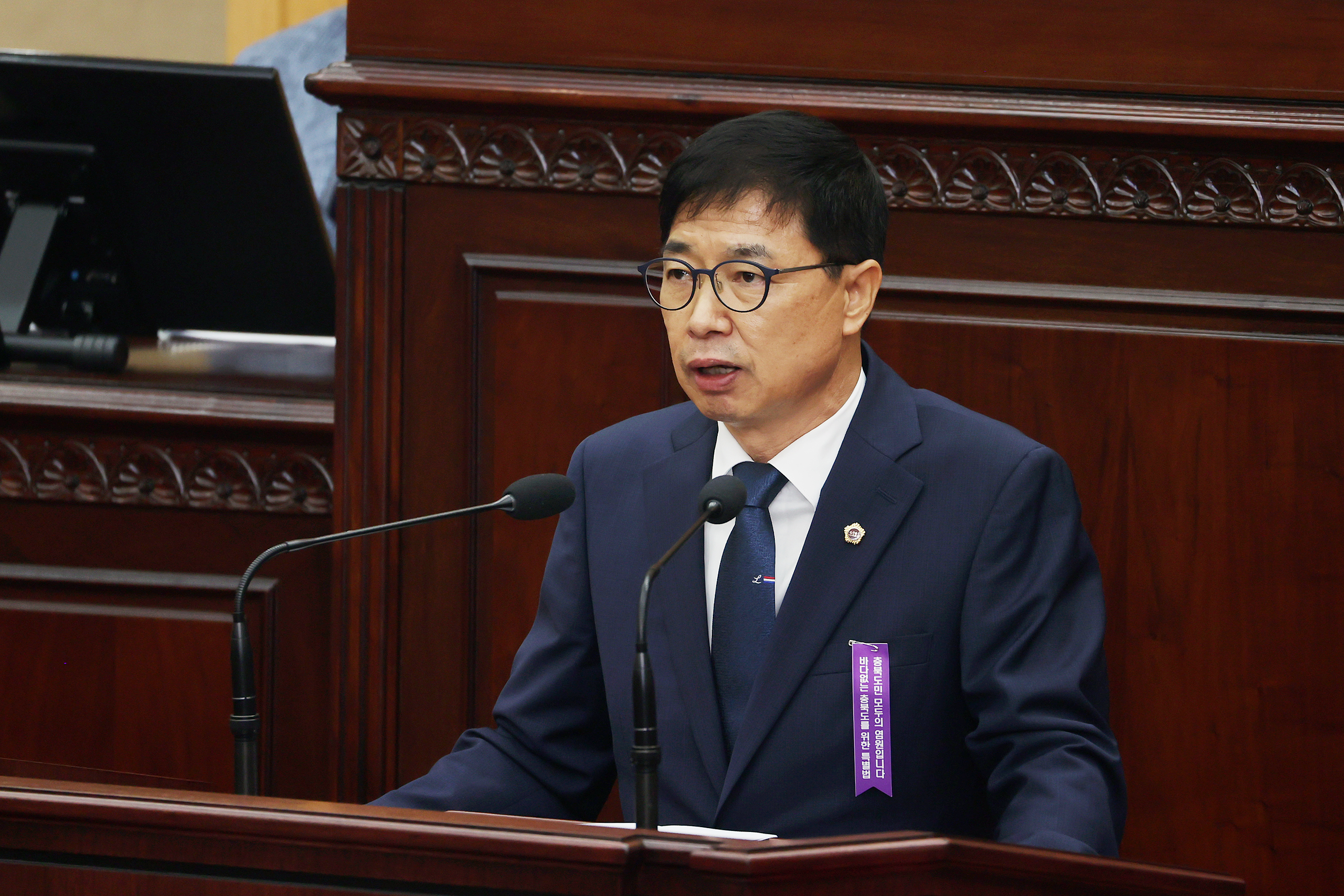 박병천 의원, 제403회 정례회 제1차 본회의 5분 자유발언 (도내 환경교육 활성화 필요) - 2
