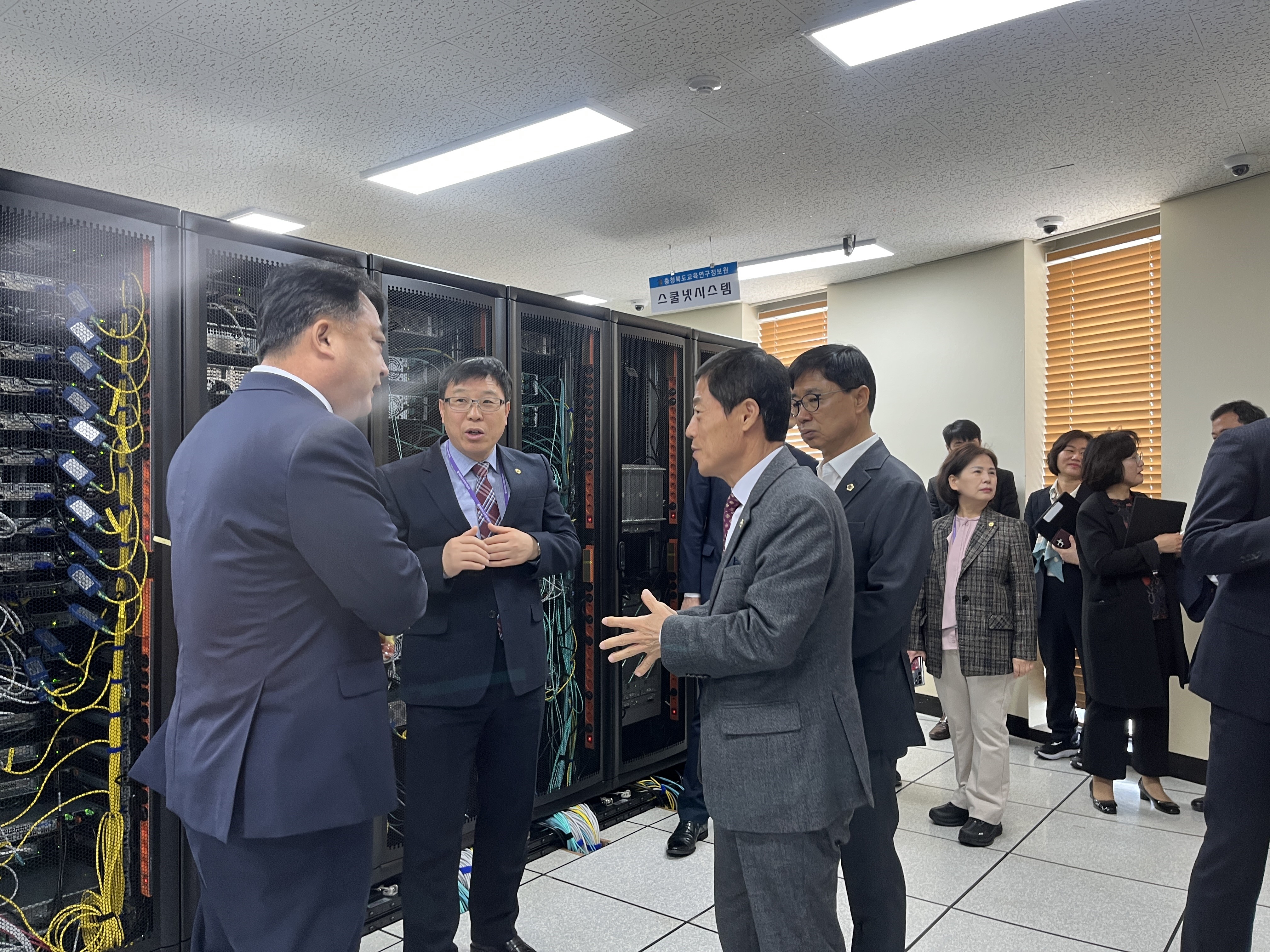 교육위윈회, 현장방문 실시(교육연구정보원·이은학교·충북체육고·증평교육도서관) - 2
