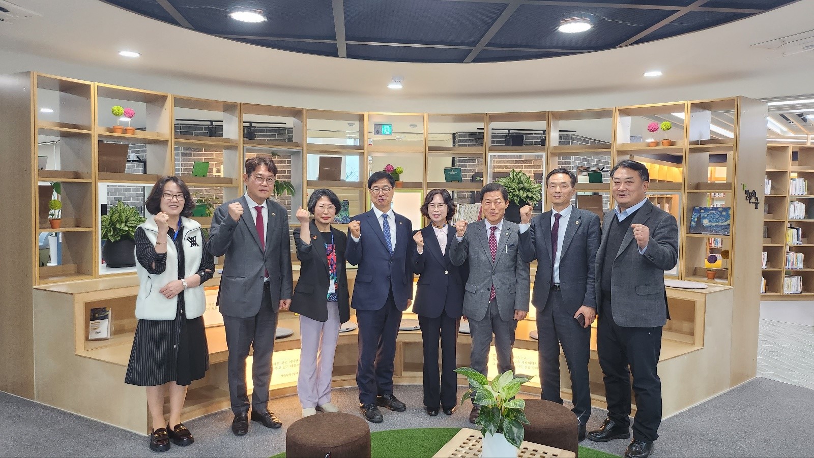 교육위원회, 현장방문 실시(증평교육도서관·목도나루학교·중원교육문화원) - 2