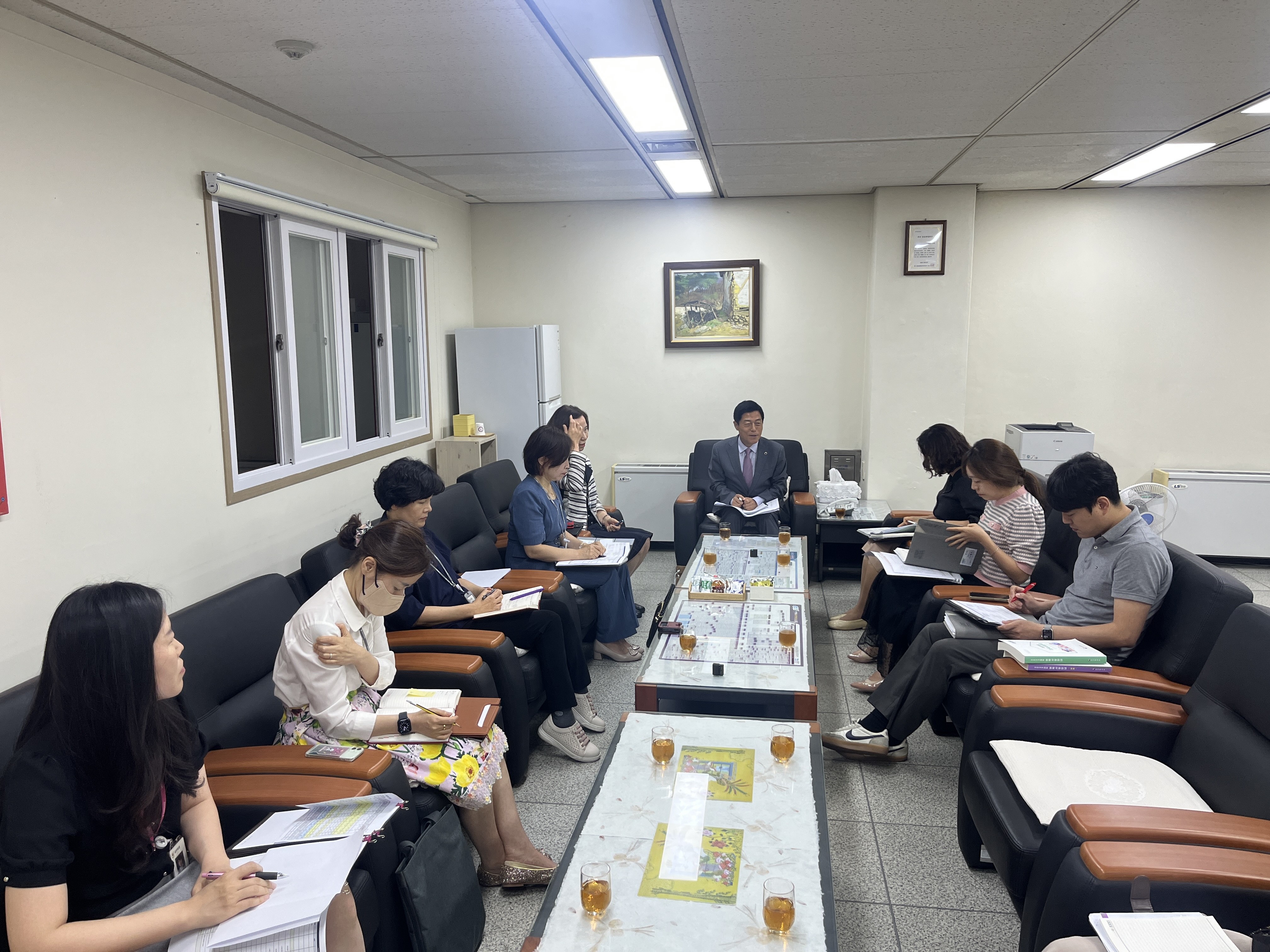 김현문 위원장, 유보통합 관련 집행청(도·교육청) 간담회 - 1
