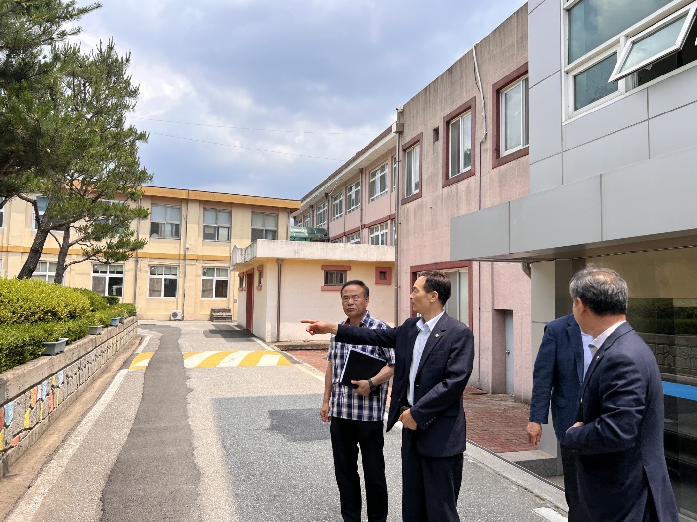 박용규 의원, 속리산중·보은여고 방문 - 3