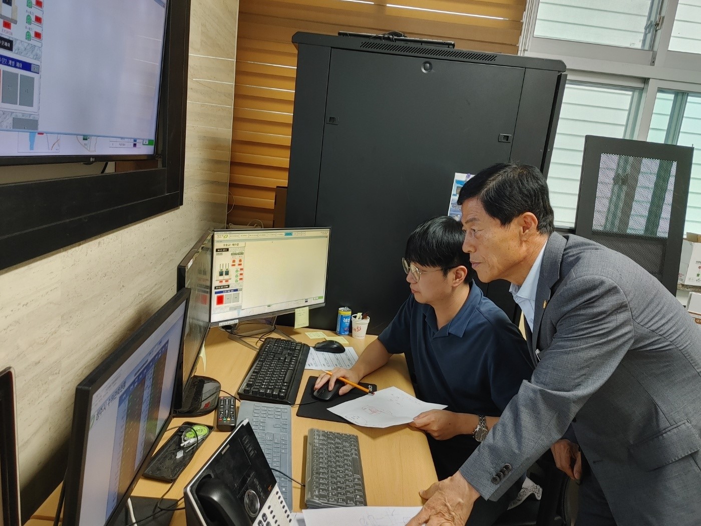 김현문 위원장, 청주시청 상황실 및 운천초·대성중학교 현지 확인 - 8
