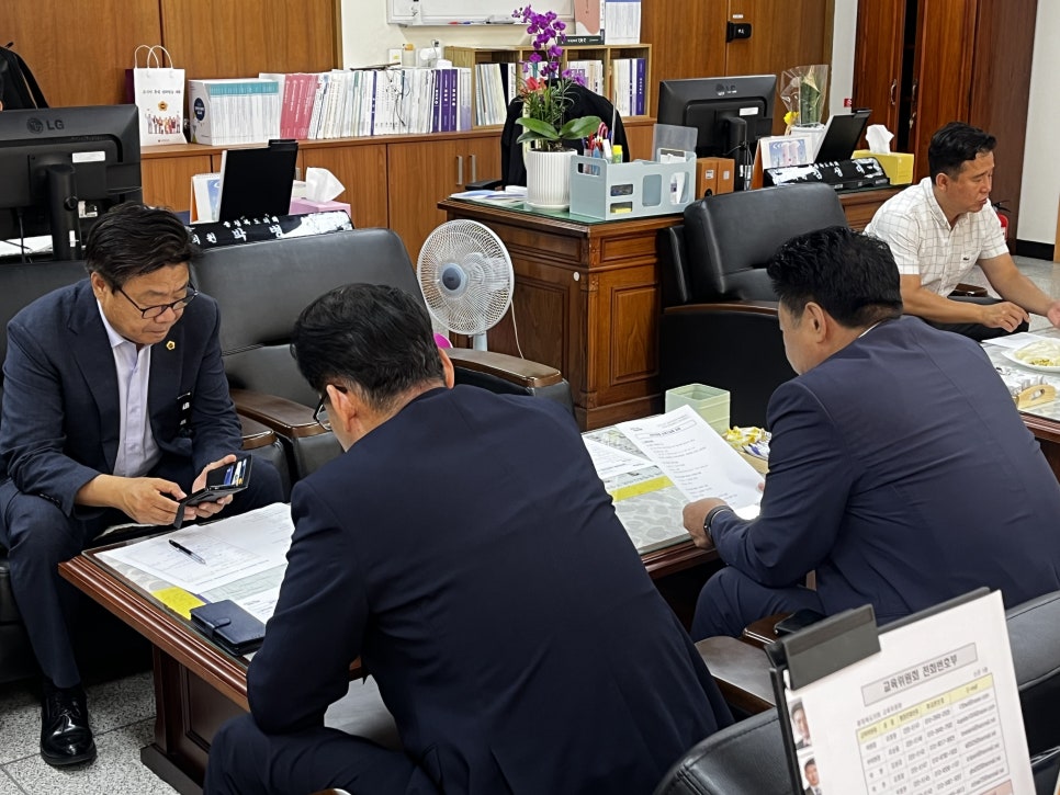 제419회 임시회 교육위원회  자체 간담회 - 6