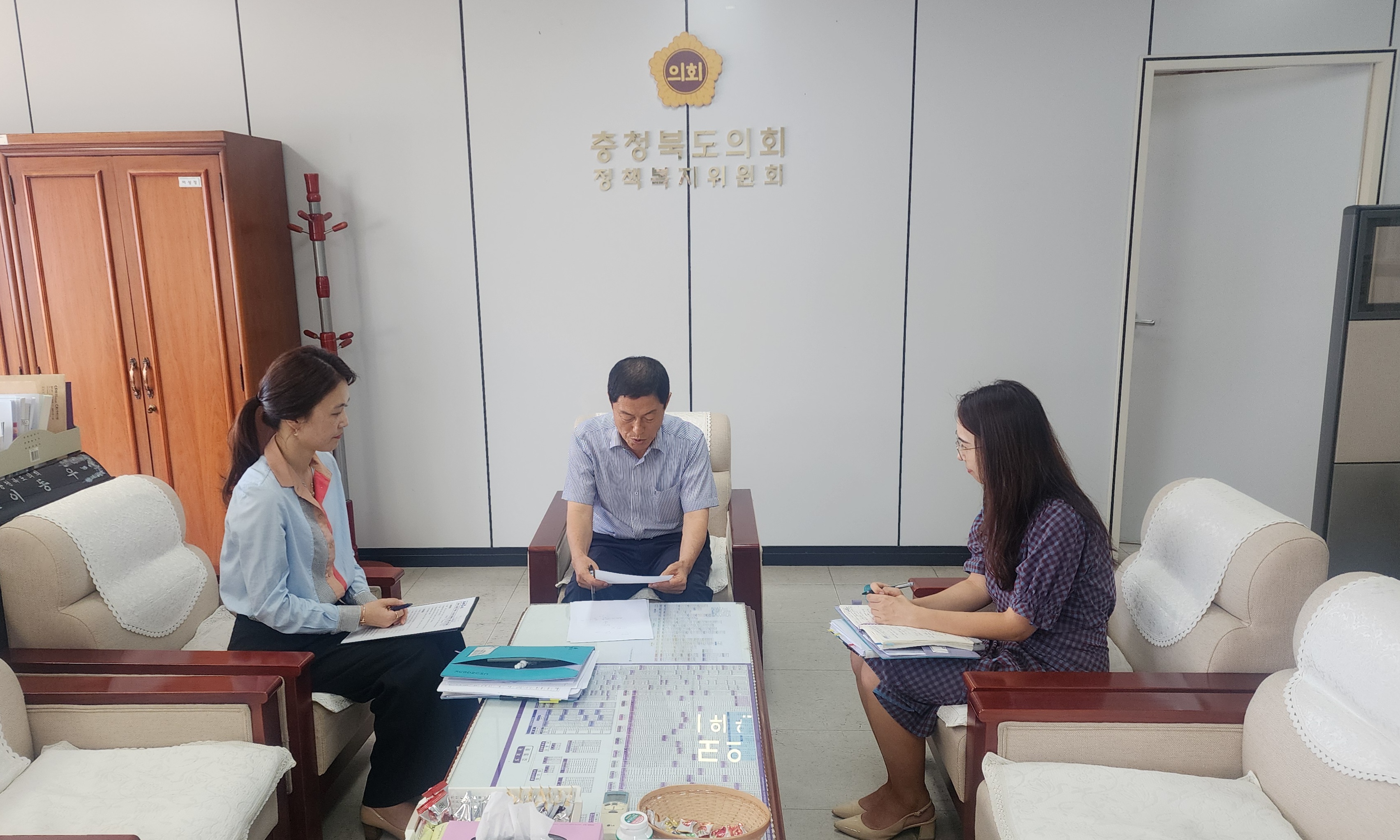 김현문 의원, Ai바이오 영재학교 설립 관련 미래인재육성과와의 간담회 - 1