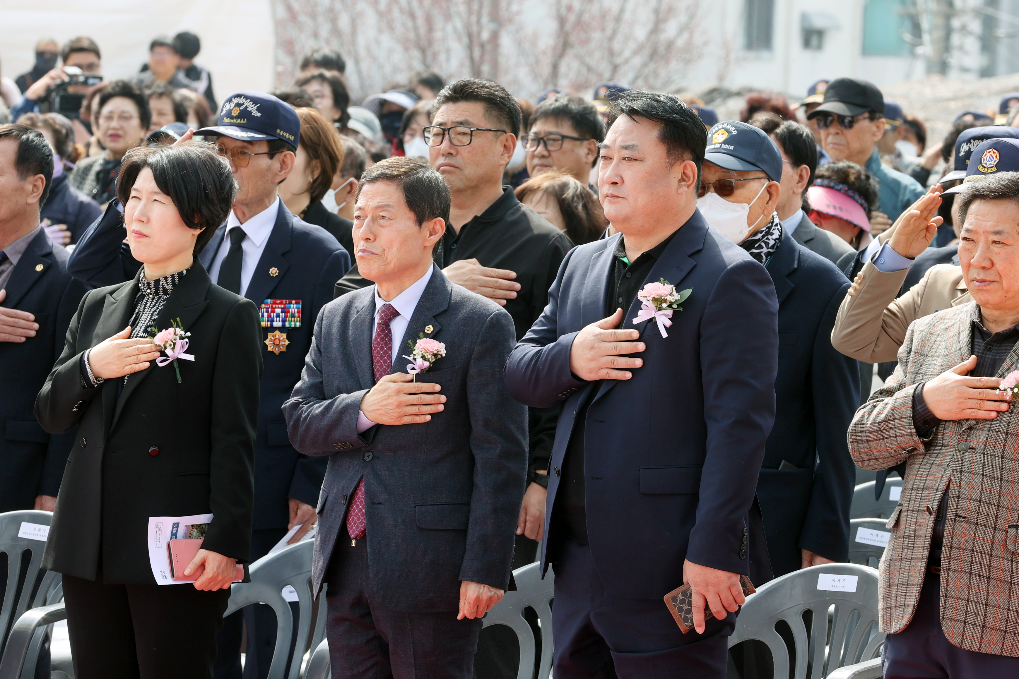 박재주 의원, 충혼탑추모공원조성사업 기공식 참석 - 4