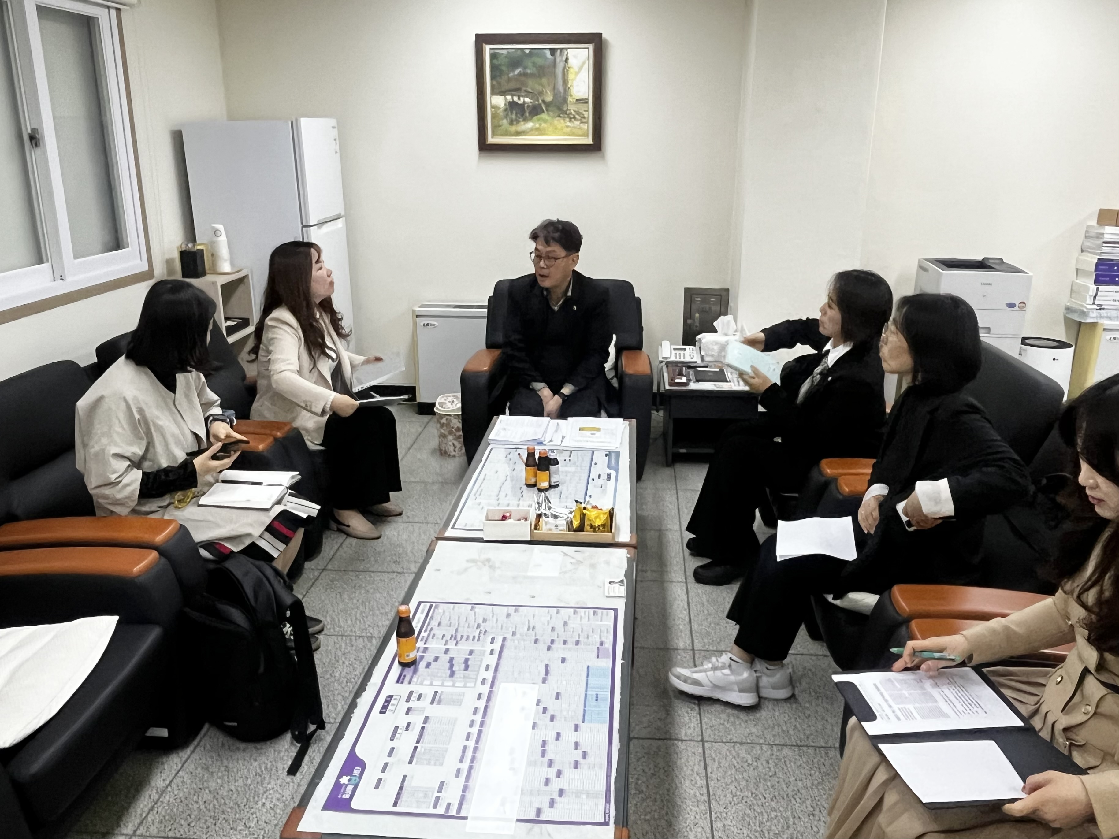 이정범 위원장, 전국교직원노동조합 충북지부와의 간담회 참석 - 1