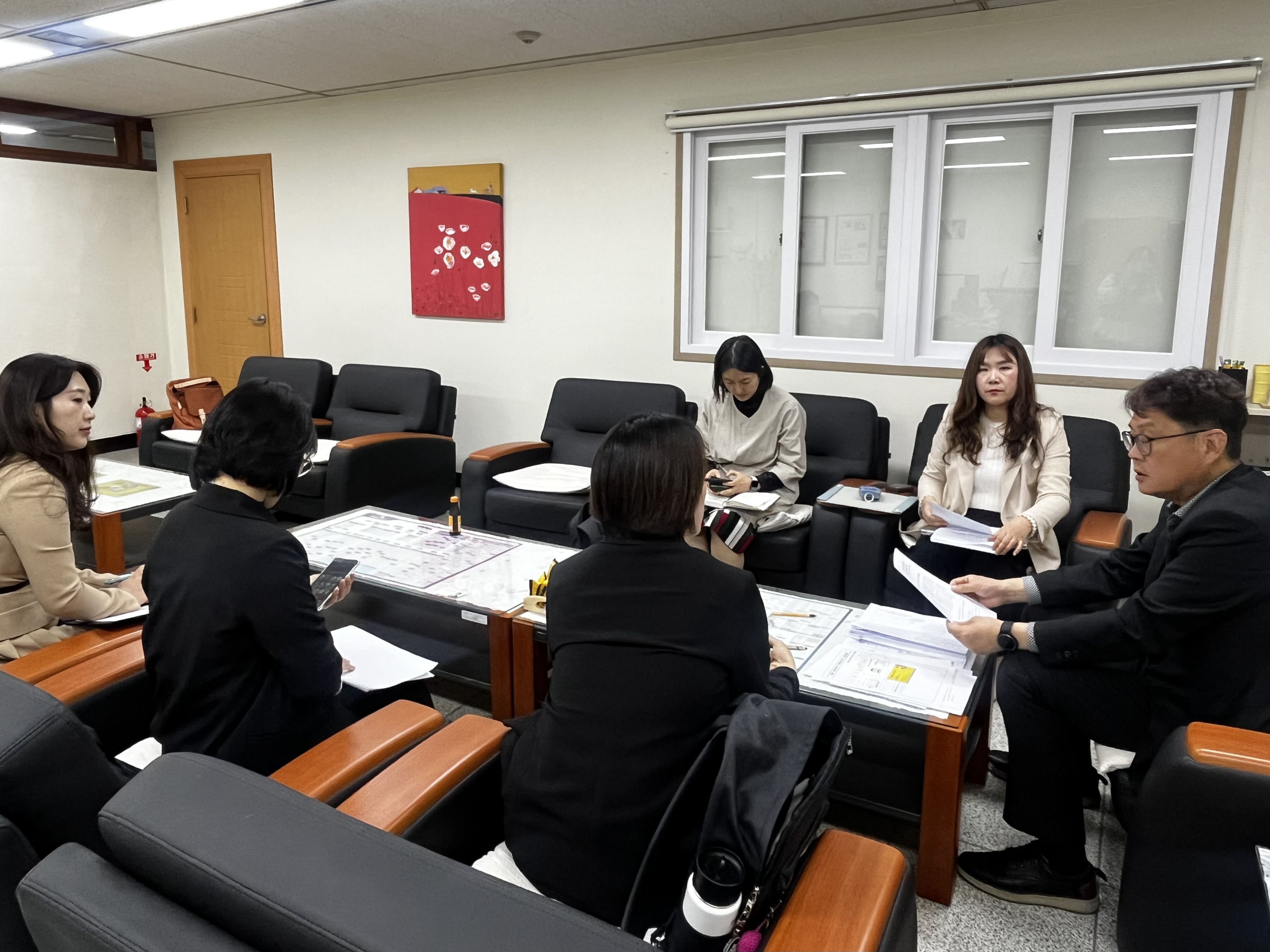 이정범 위원장, 전국교직원노동조합 충북지부와의 간담회 참석 - 2