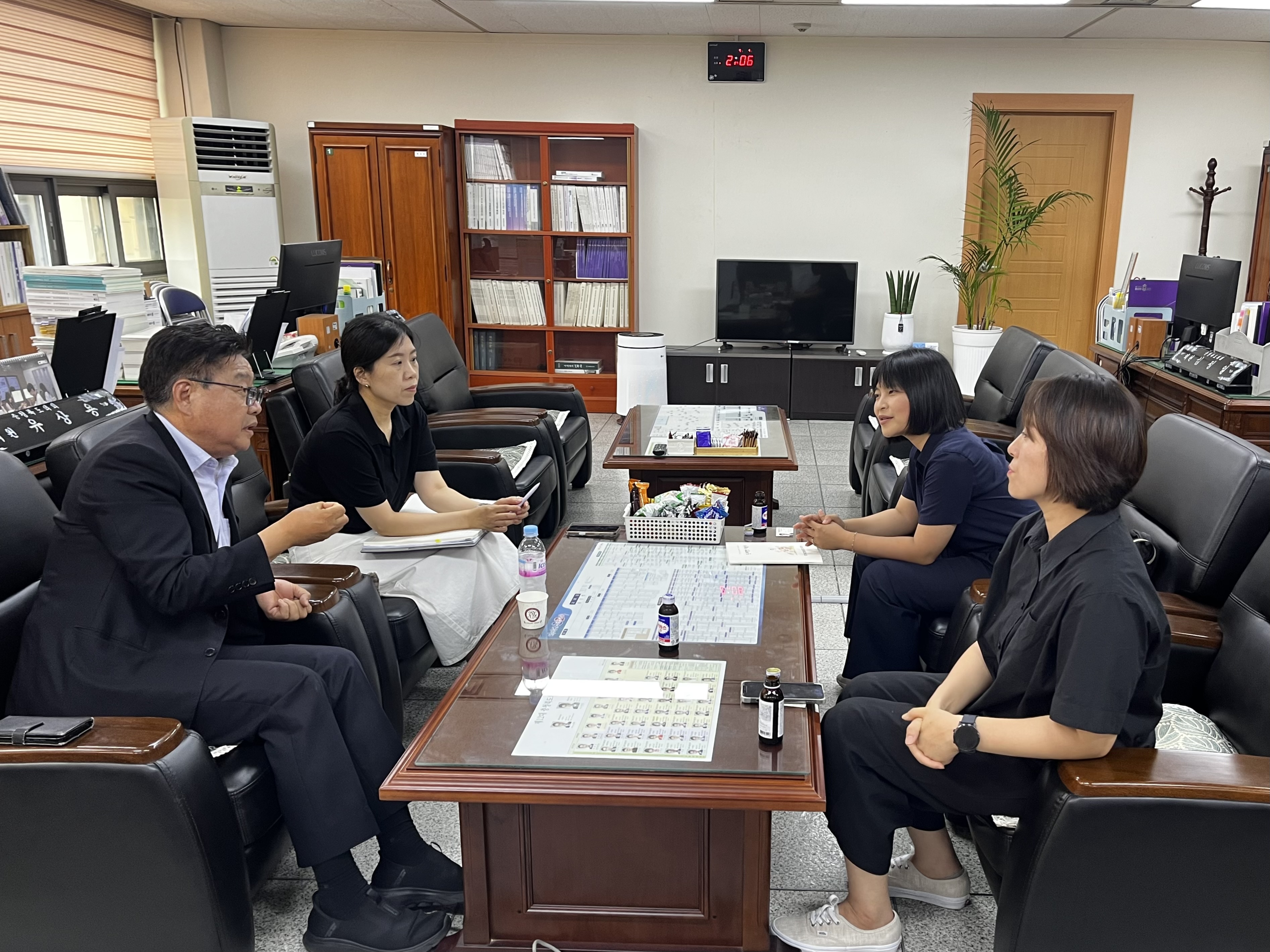 김정일 의원, 전국교직원노동조합 충북지부와의 간담회 참석 - 2