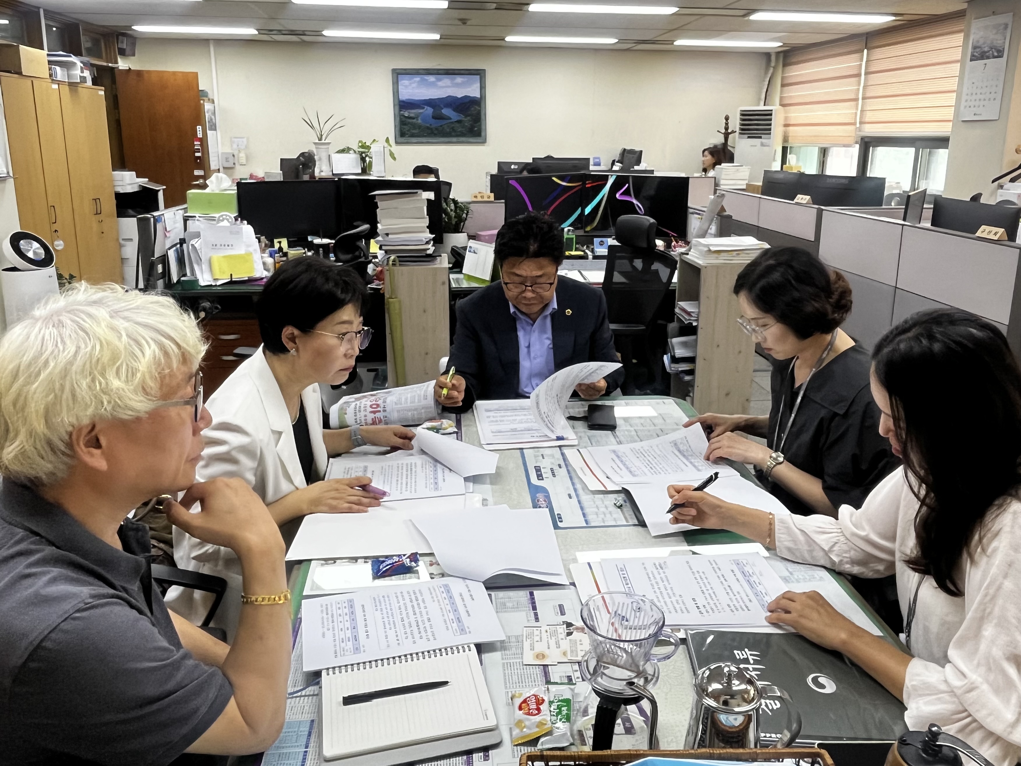 김정일 의원, 한국폴리텍 다솜고등학교(사립대안학교) 급식비 지원 협의 간담회 - 1
