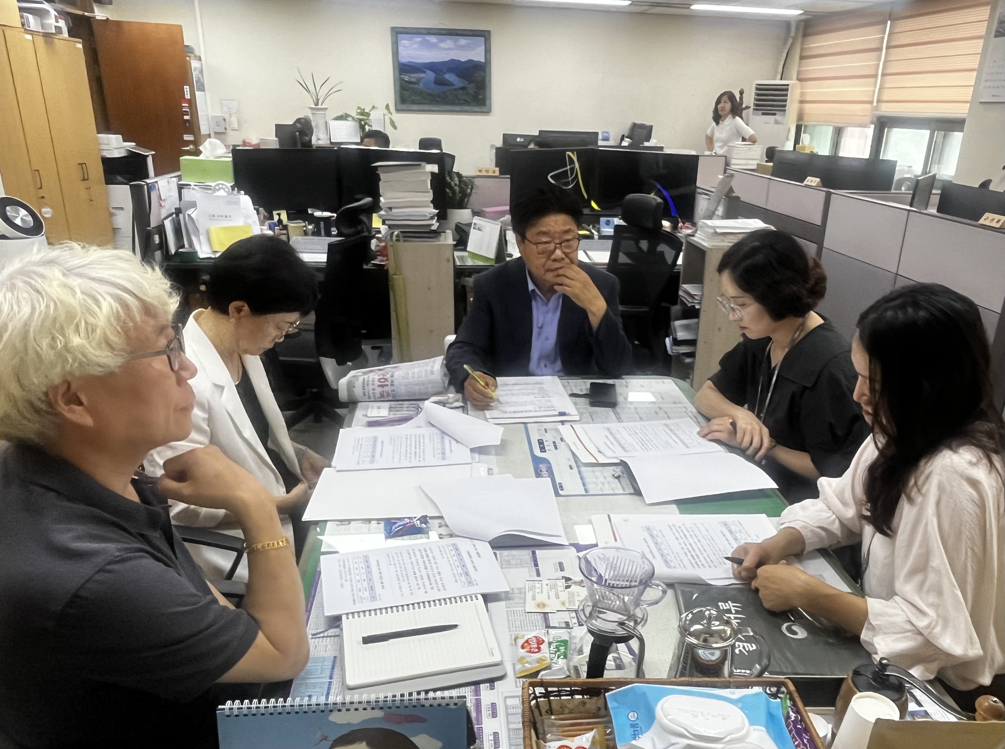 김정일 의원, 한국폴리텍 다솜고등학교(사립대안학교) 급식비 지원 협의 간담회 - 2