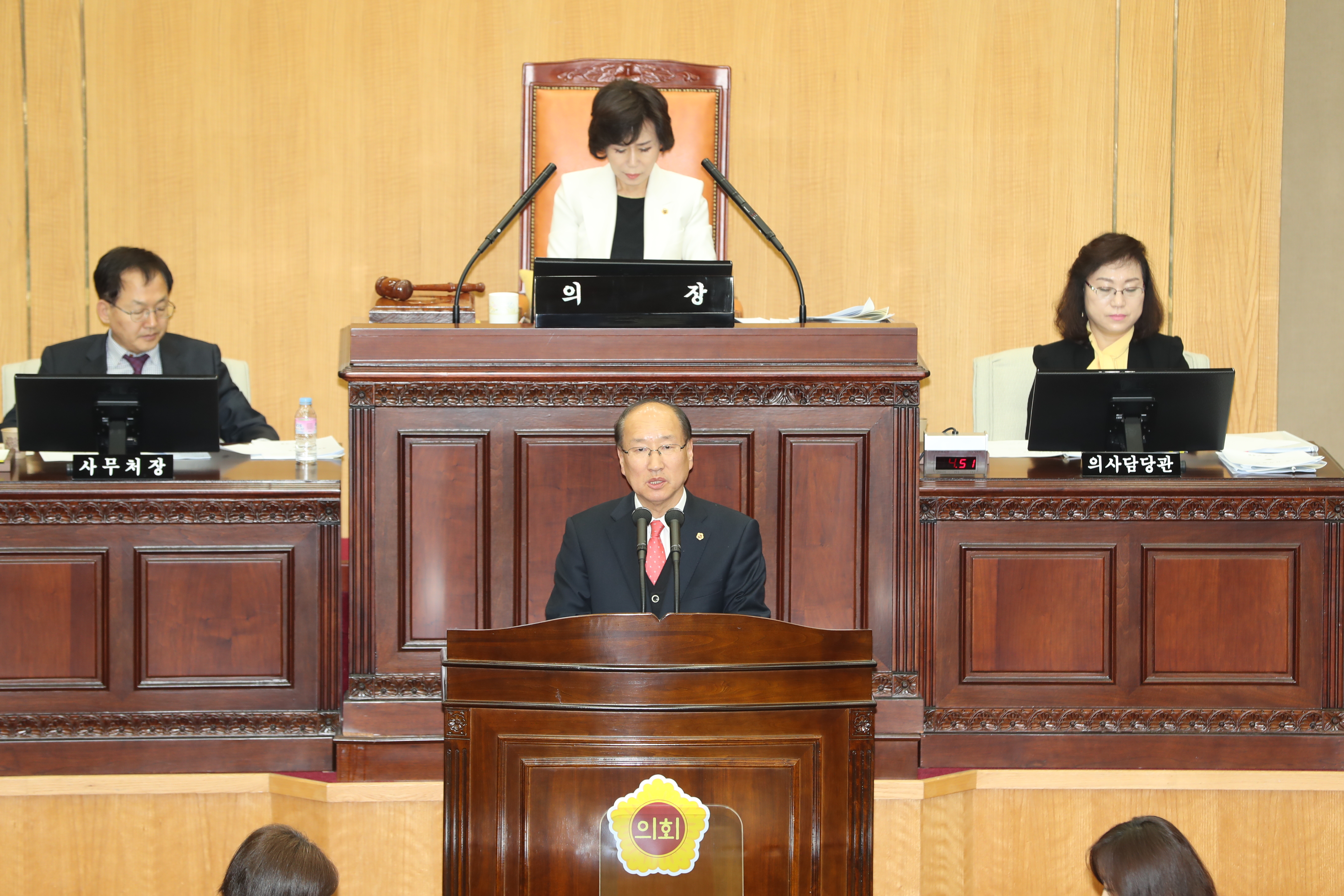 제363회 임시회 제1차 본회의 박우양의원 5분 자유발언(충북일보 보도) - 2