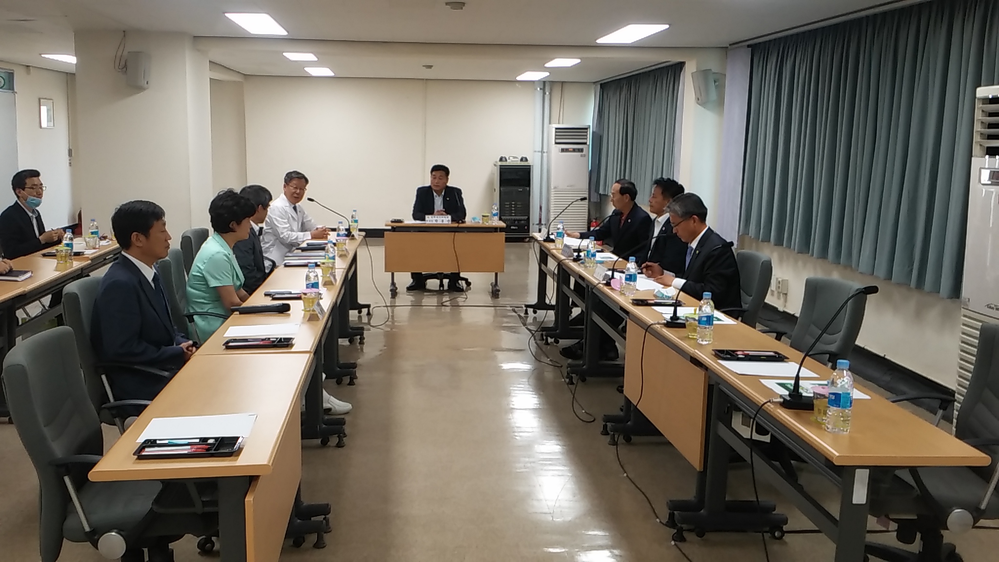 도 메르스 대책본부 상황실 및 청주의료원 방문, 직원 노고 격려(정책복지위원회)  - 2
