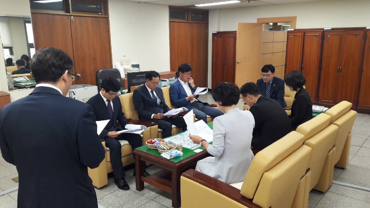 제365회 임시회 행정문화위원회 자체간담회 - 2