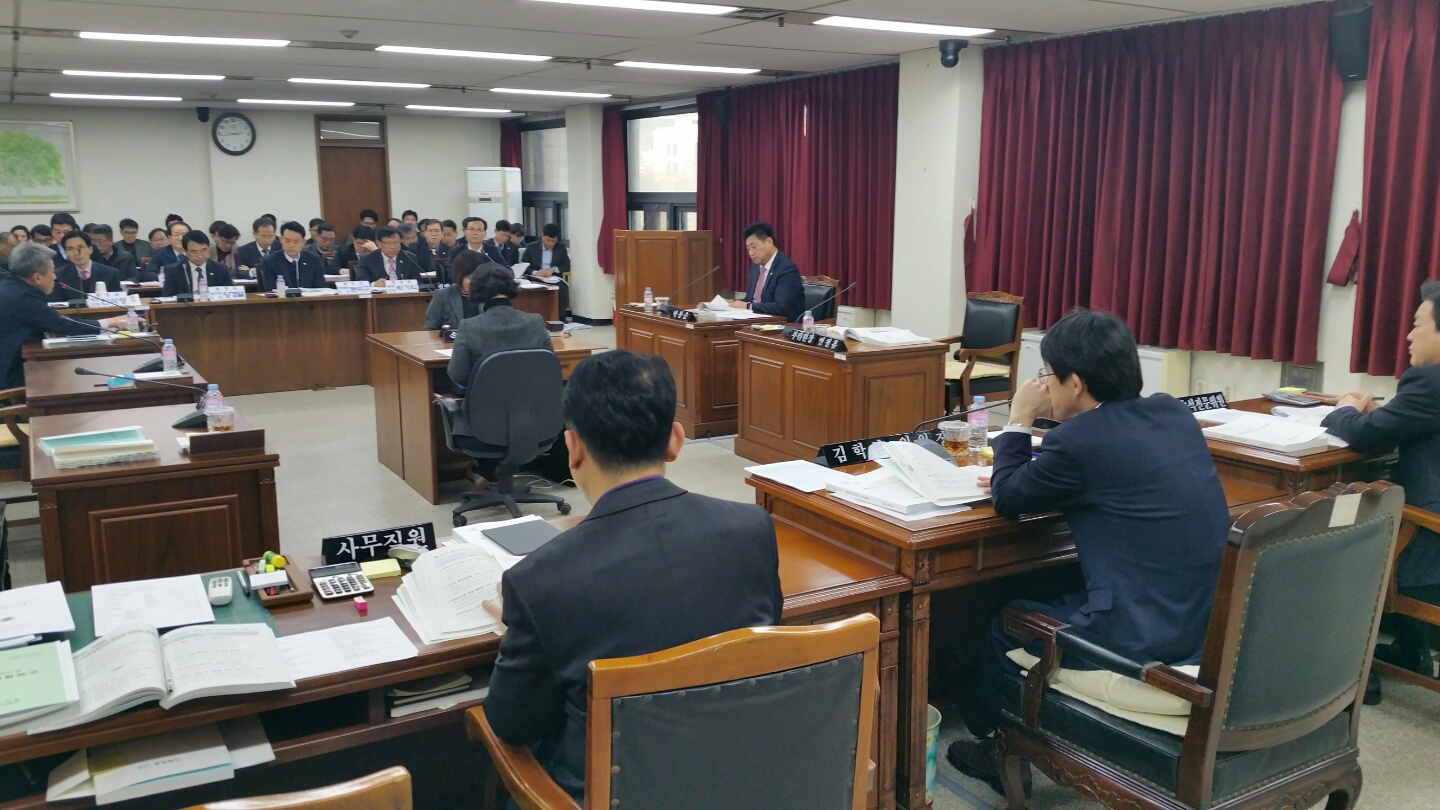행정문화위원회 주요업무추진계획 보고 1일차 - 2