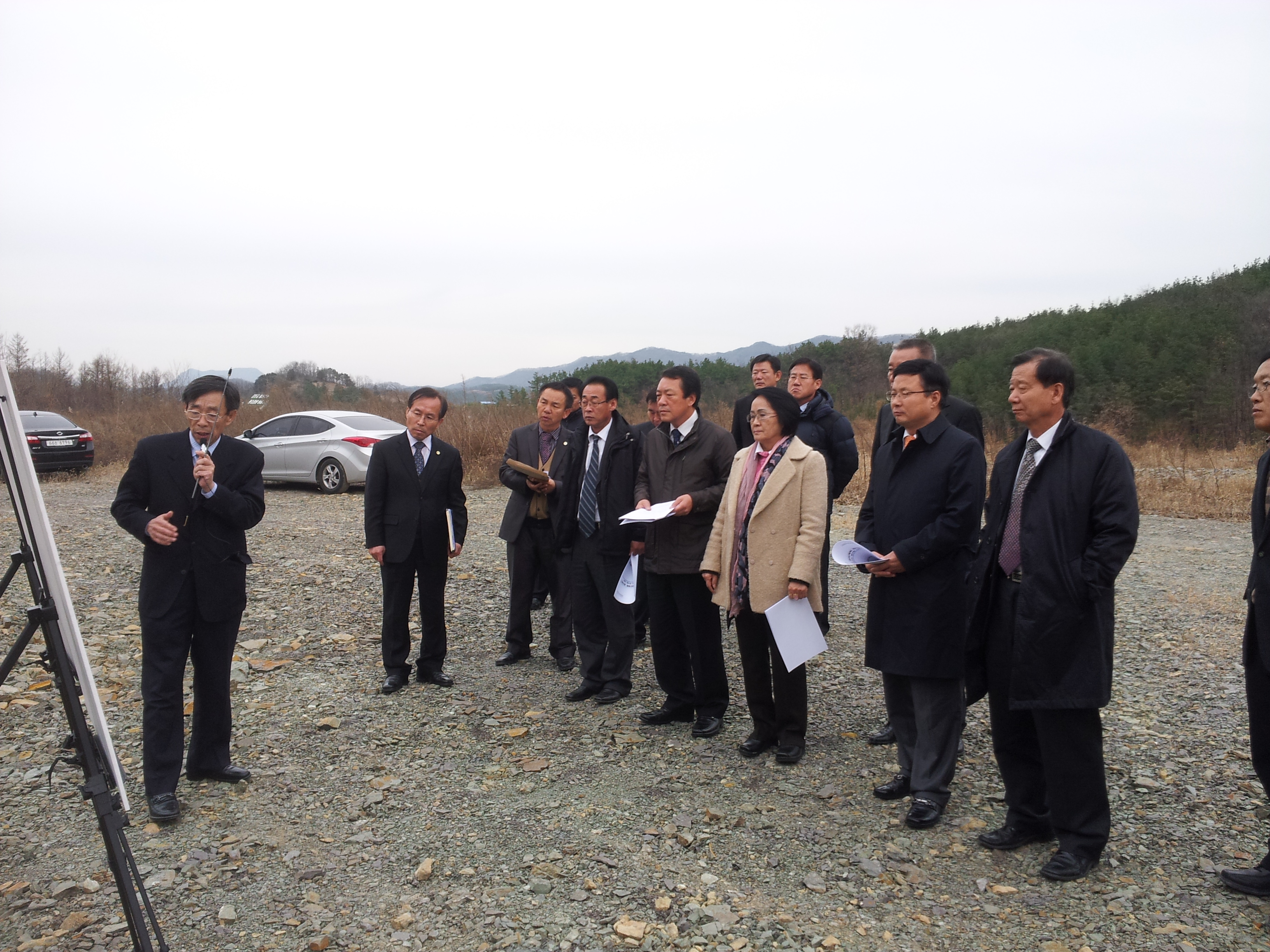 충청북도 문화재연구원 현지 감사 및 2013년 공유재산관리계획 변경안 현장 확인 - 1