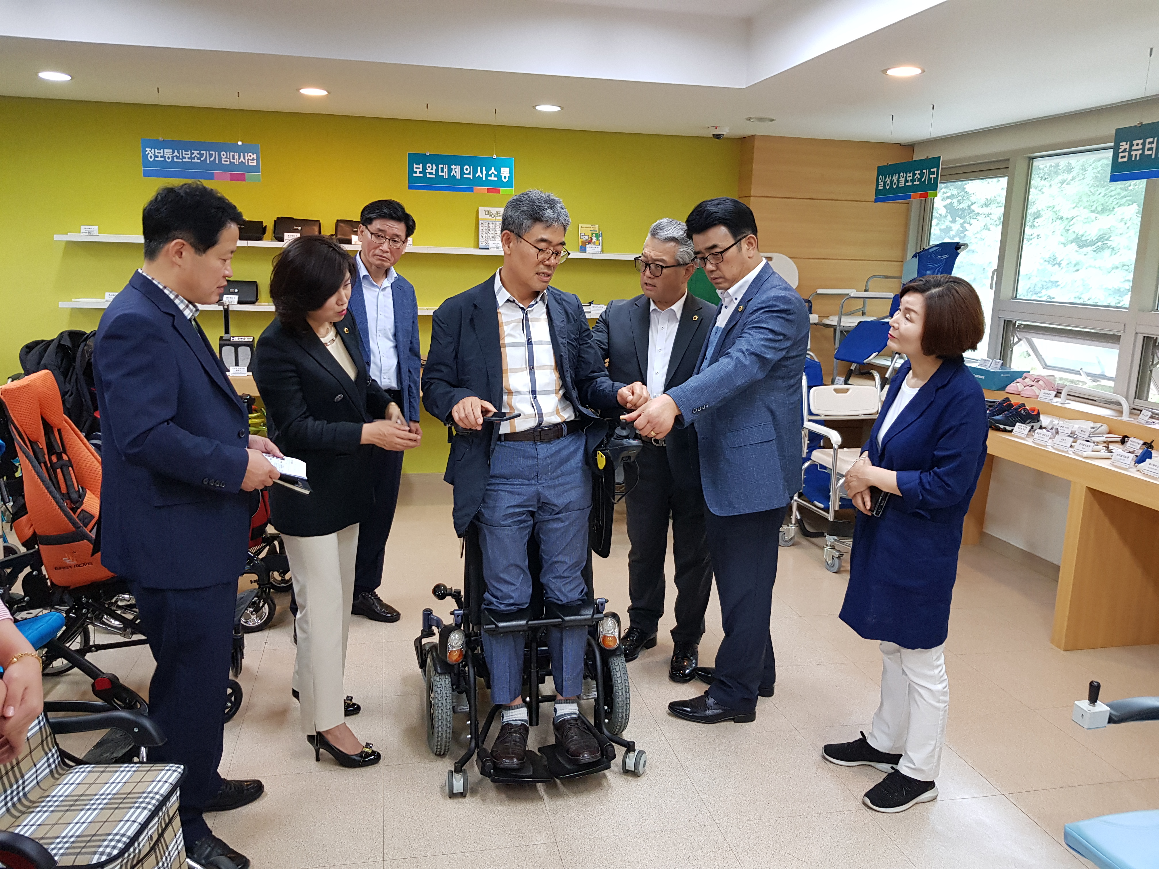 정책복지위원회, 충청북도 보조기기센터 현장방문 활동사진(6. 14.) - 3