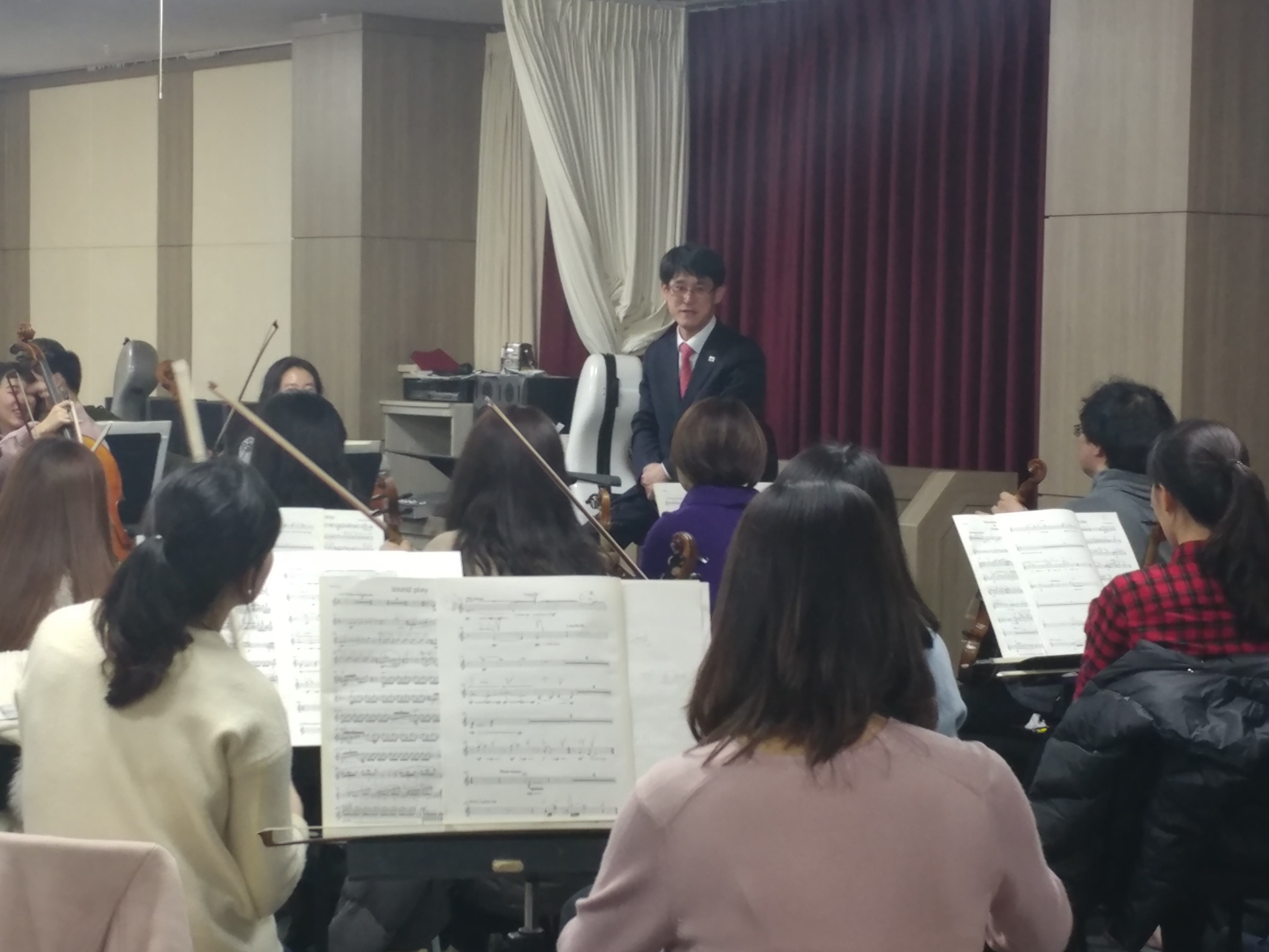 행정문화위원회 현지확인(도립교향악단) - 2