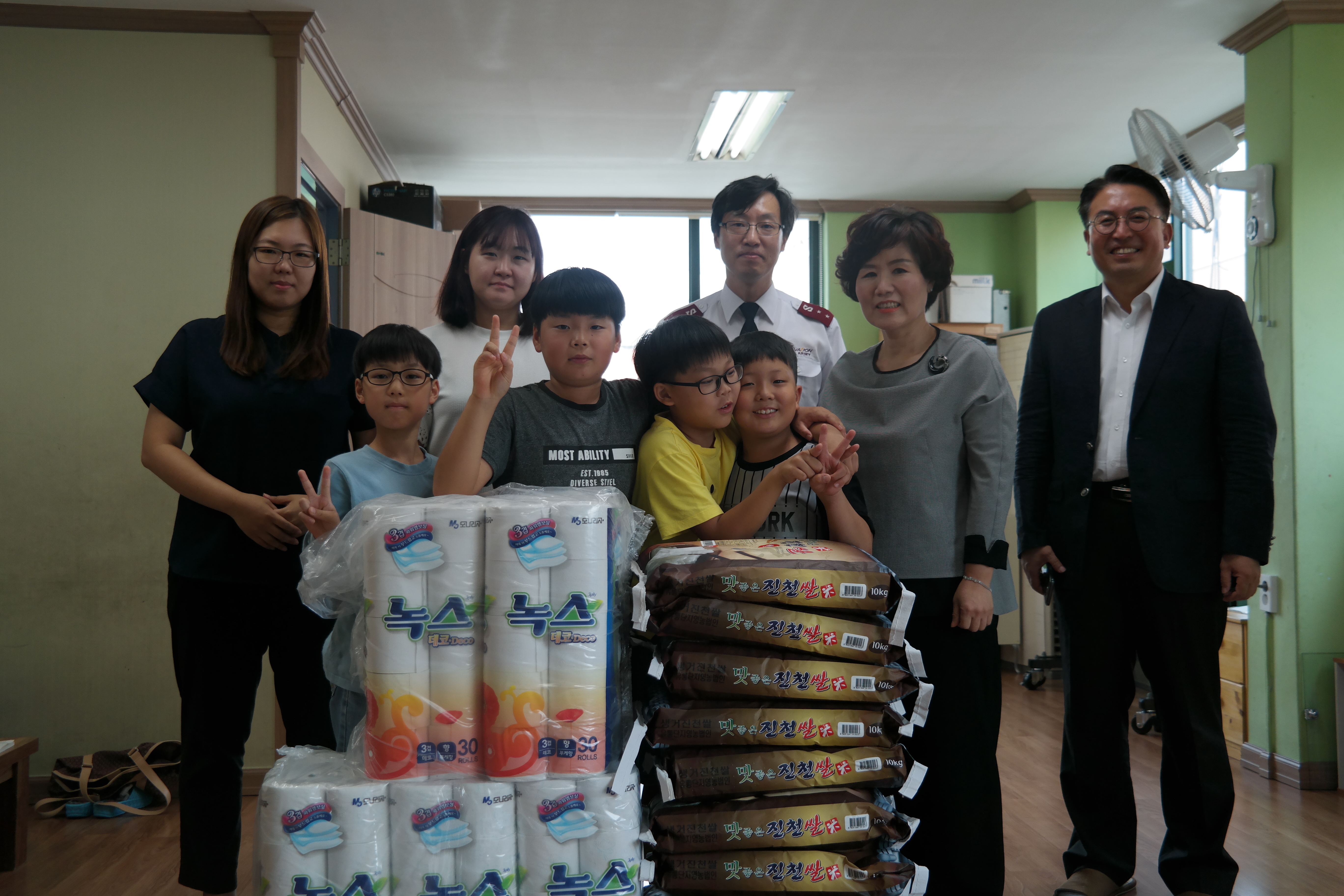 교육위원회 추석맞이 사회복지시설 방문 - 1