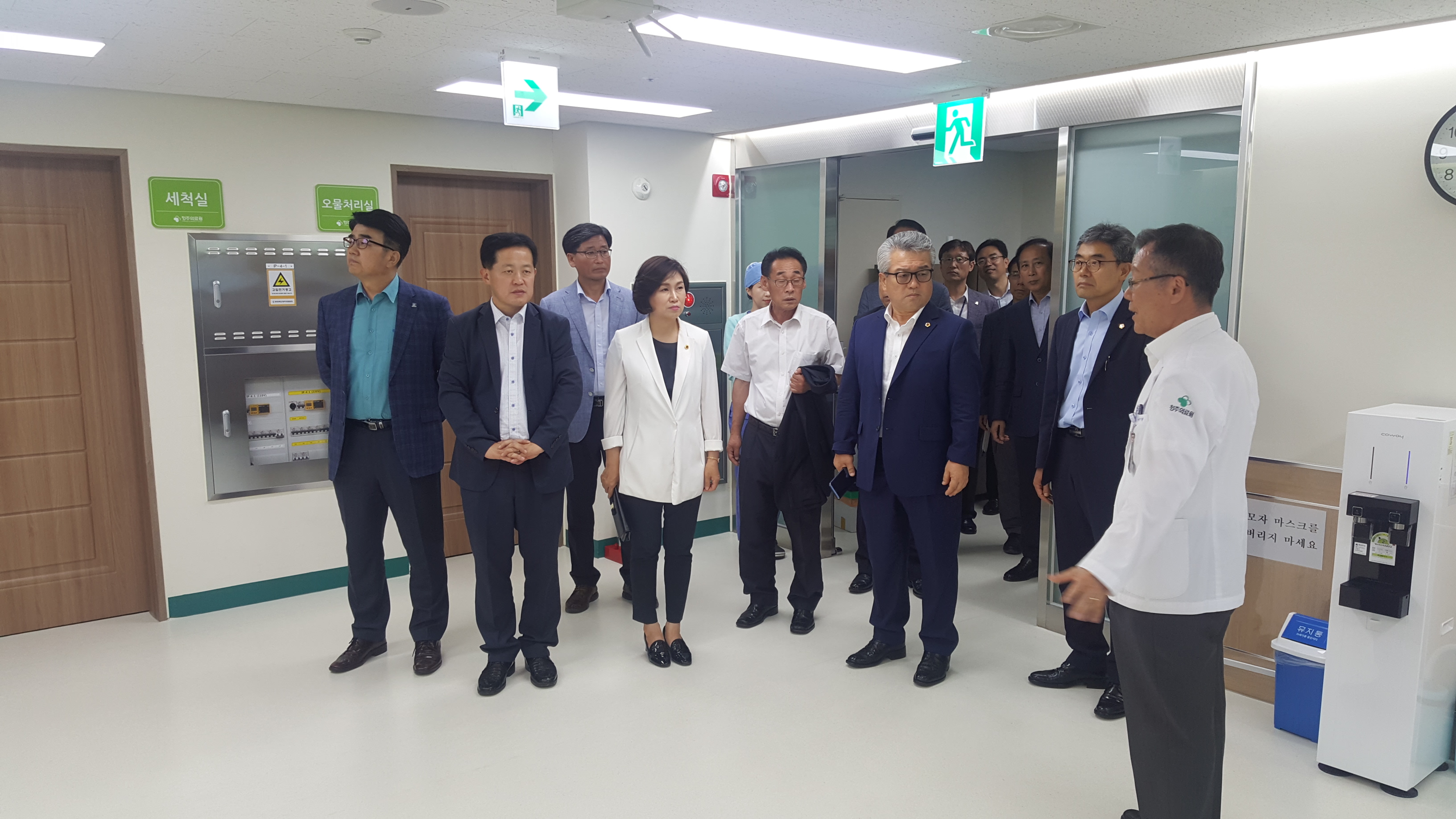 제366회 임시회 정책복지위원회 소관 주요업무추진상황보고(청주의료원 현지방문) - 2