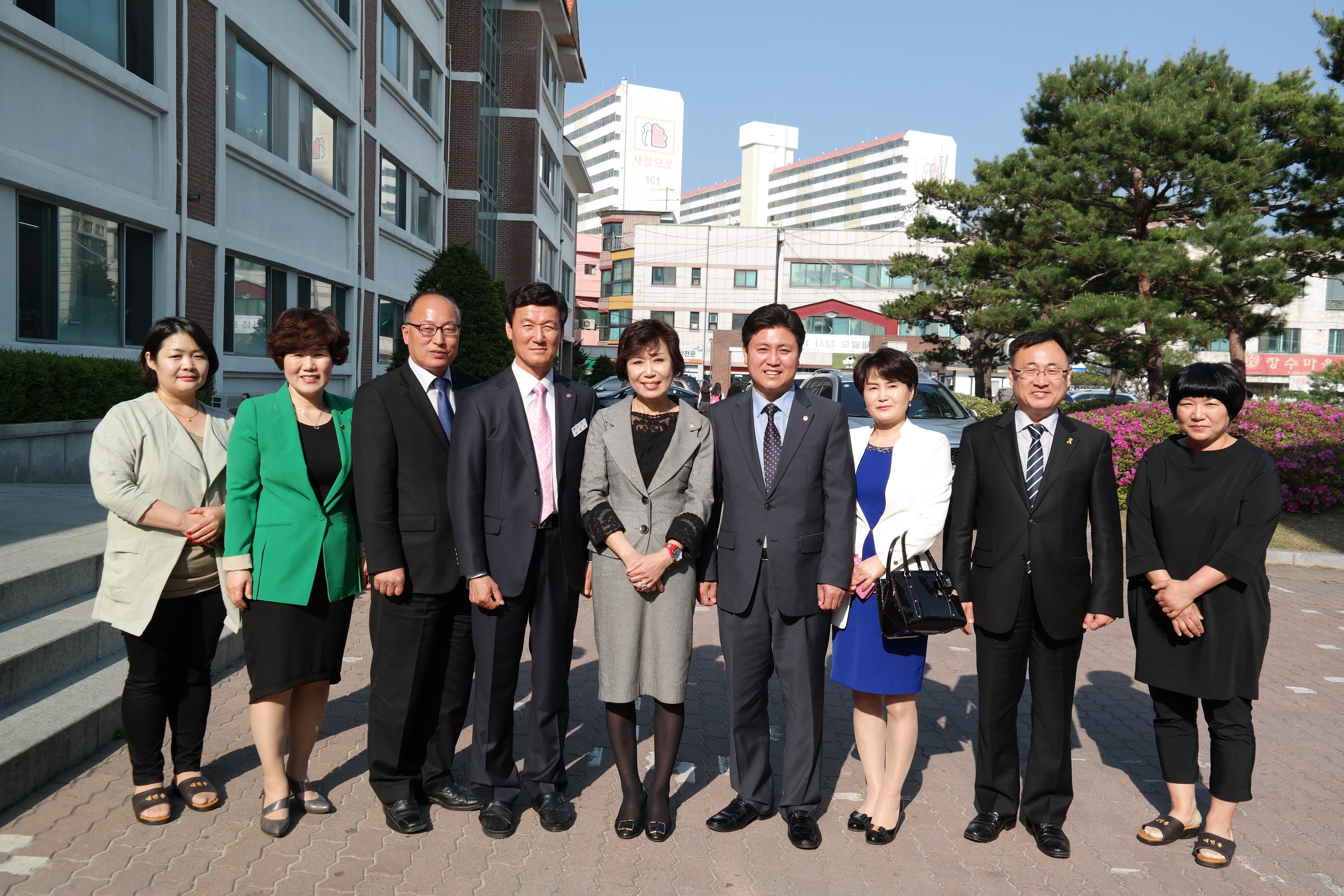 교육위원회 금천초등학교 및 상당고등학교 현장방문 - 2