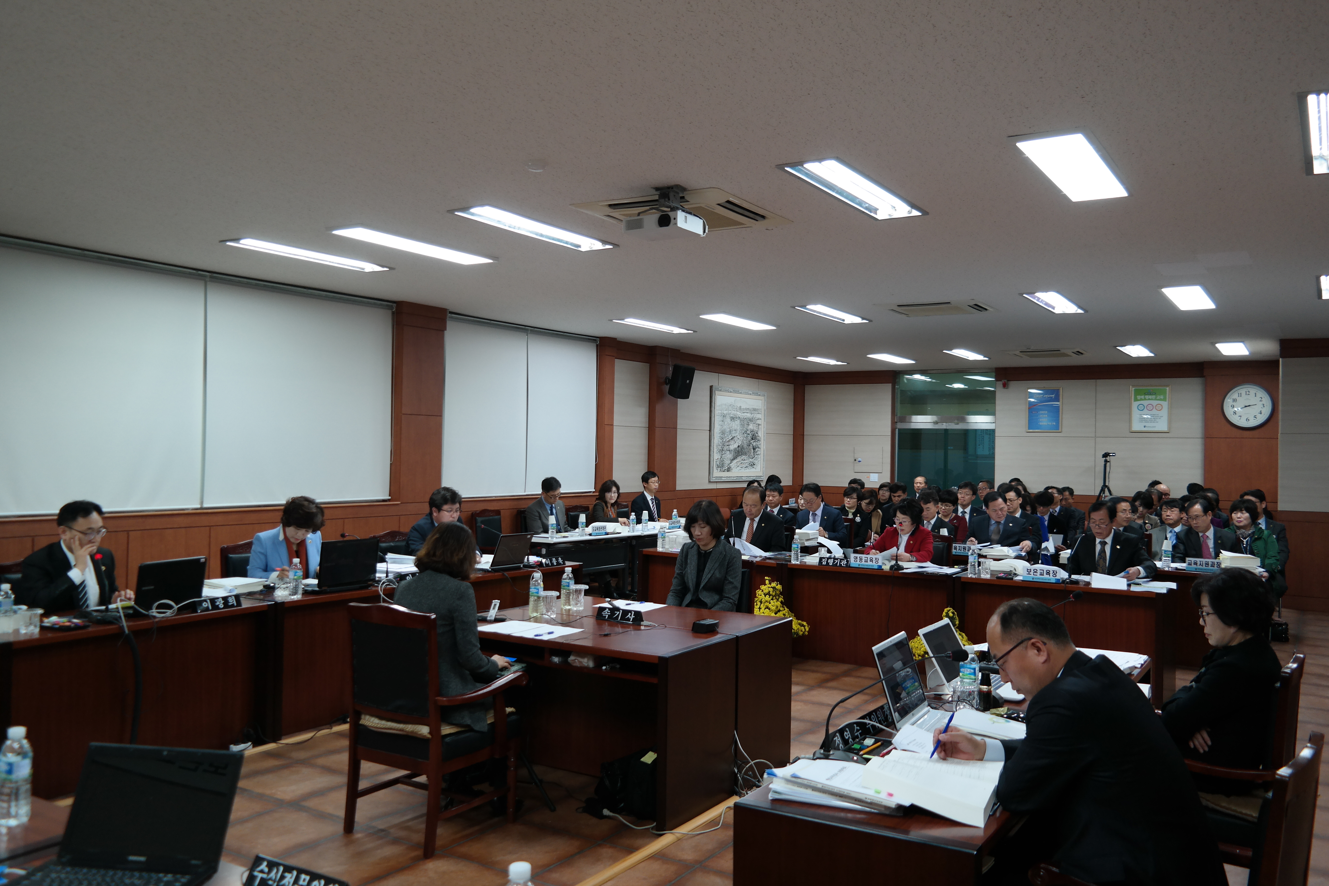 교육위원회 2015년 보은, 옥천,영동교육지원청 행정사무감사 실시 - 4