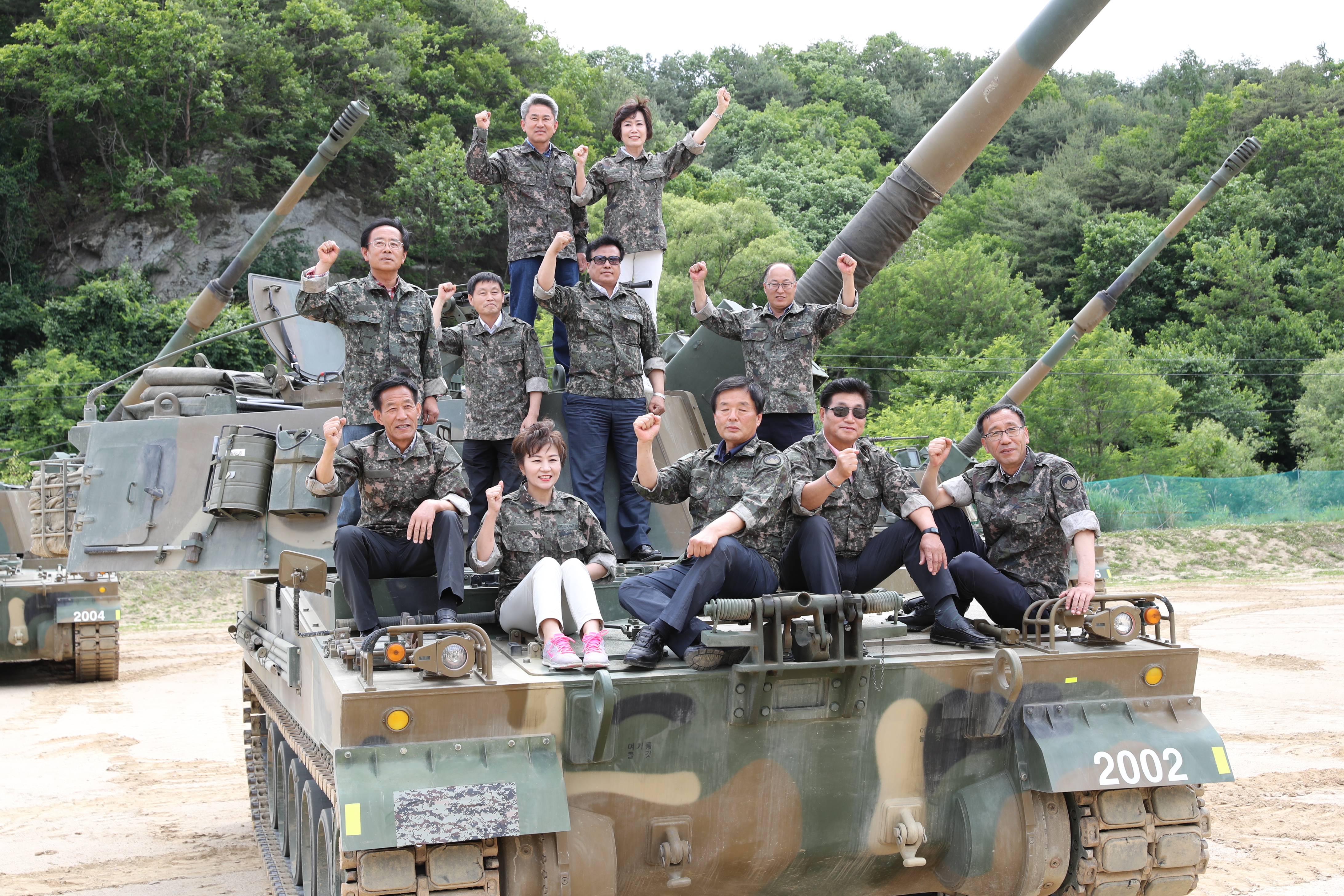 충북도의회 안보·병영체험 - 2