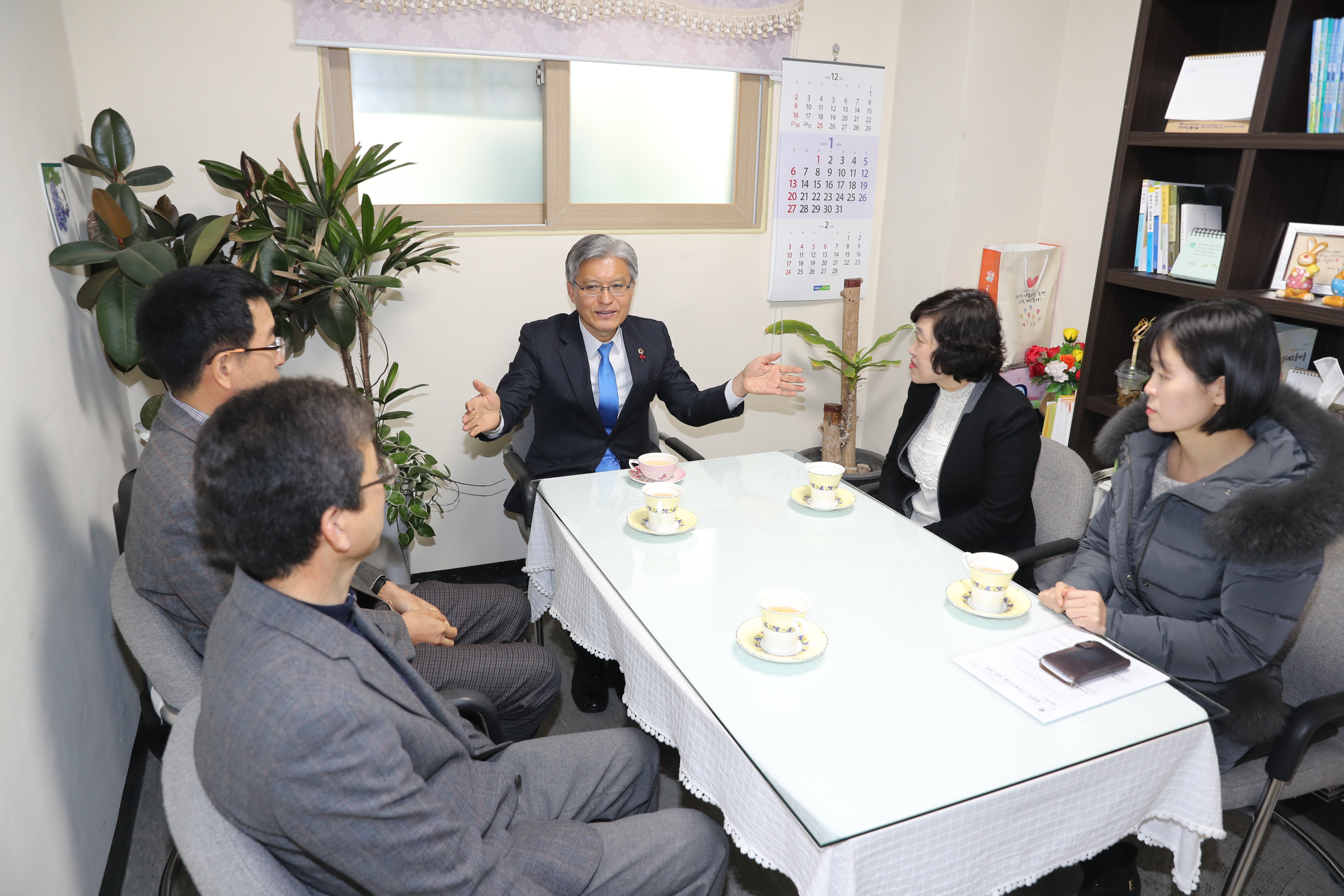 장선배 도의장, 설맞이 사회복지시설 위문 - 2