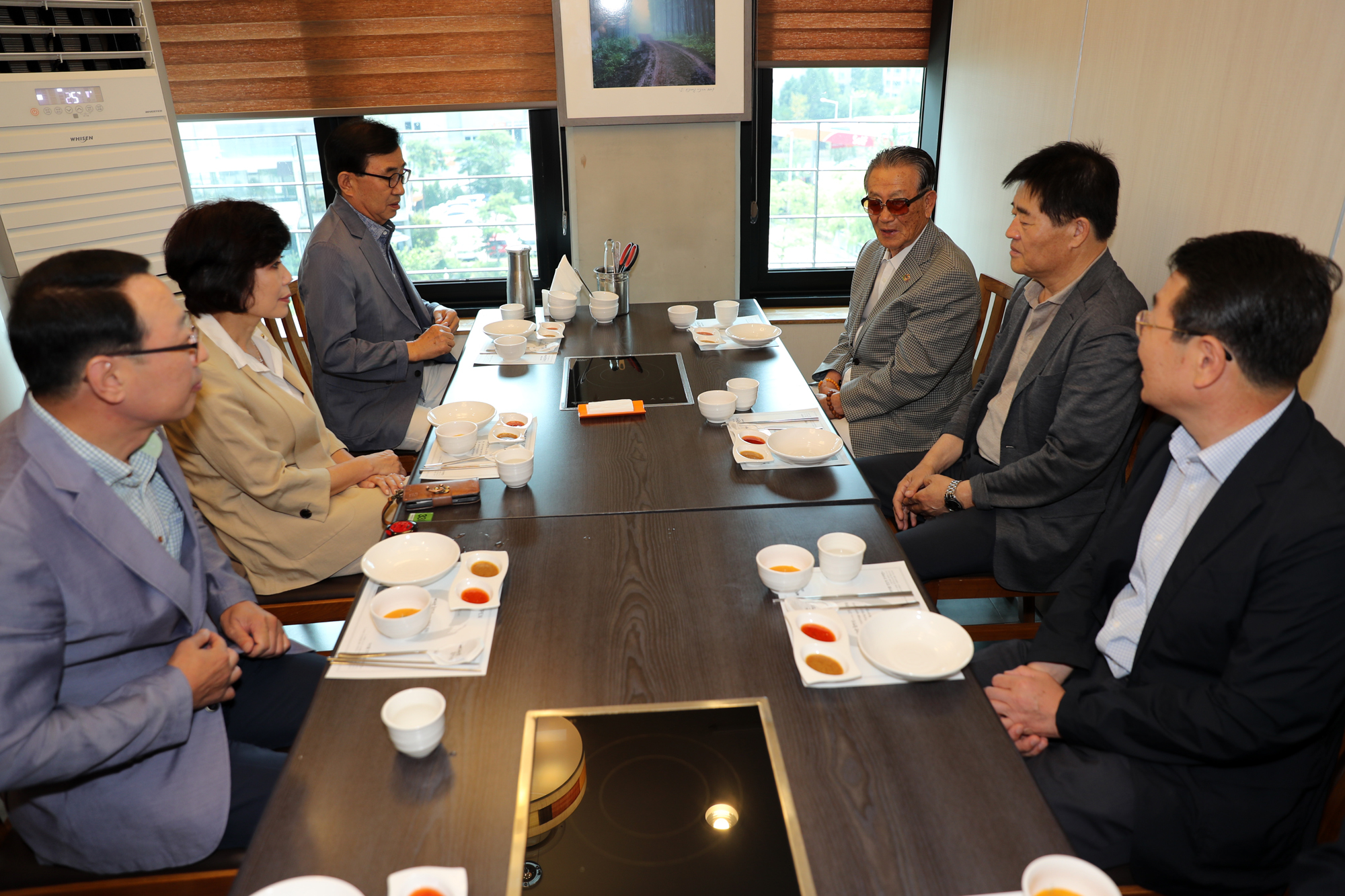 김양희 도의장, 역대 의장단 초청 오찬 간담회 가져 - 1
