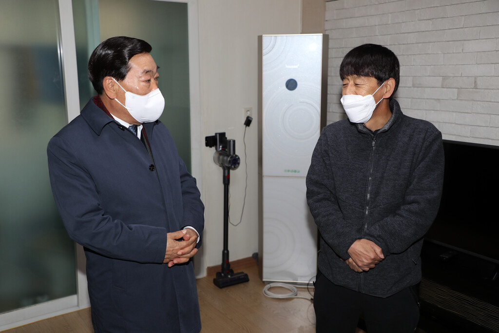 박문희 의장 102주년 3.1절 맞아 독립유공자 후손 위문 - 2