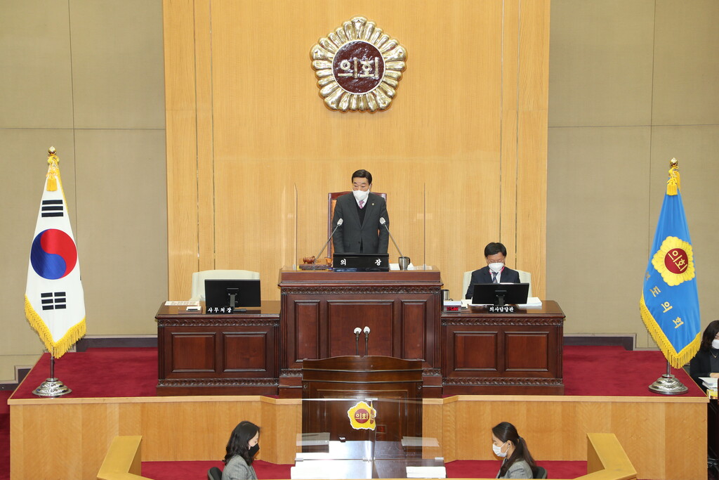 충청북도의회 제389회 임시회 제2차 본회의 개의    - 2