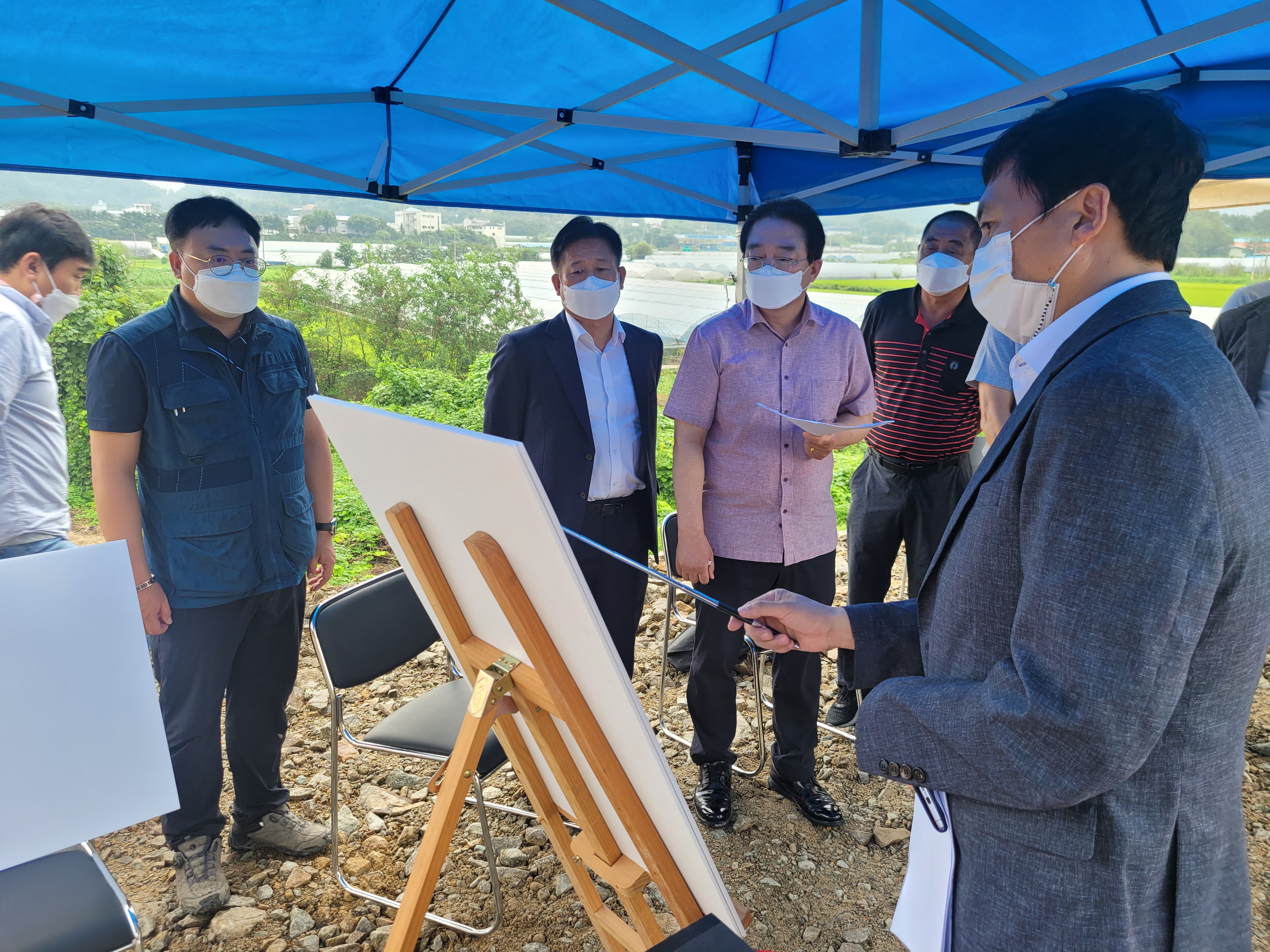 충북도의회 황규철 의원, 민원현장 방문  - 1