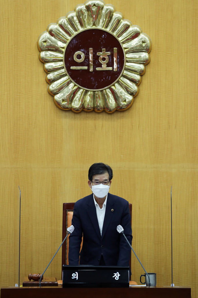 충청북도의회 제393회 임시회 개회    - 3
