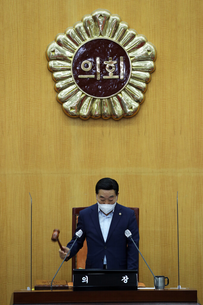충청북도의회 제393회 임시회 개회    - 2