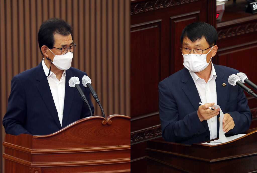 충북도의회 이상정 의원, 대집행기관질문 실시 - 1