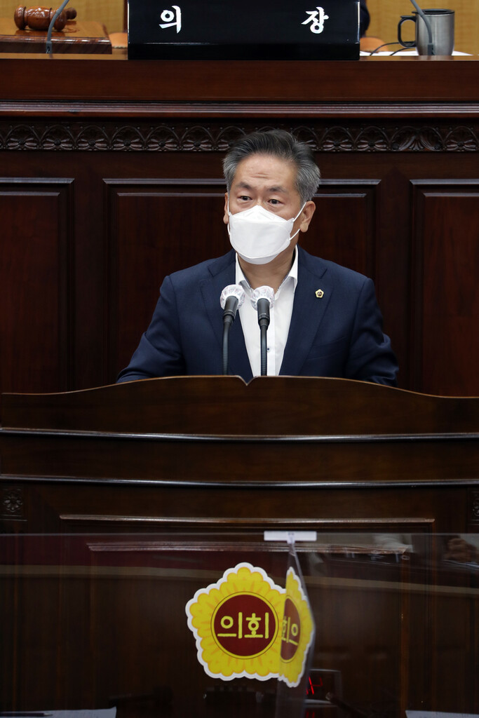 충북도의회 김국기 의원, 제393회 임시회 5분 자유발언 - 1