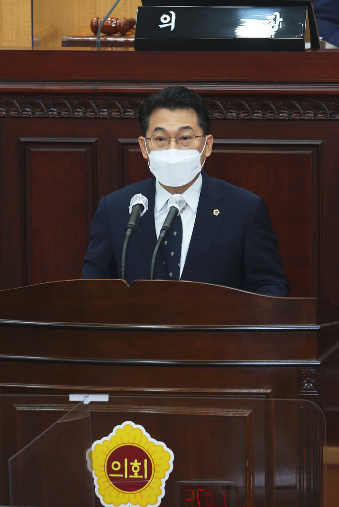충북도의회 허창원 의원, 제393회 임시회 3차 본회의 5분자유발언 - 1