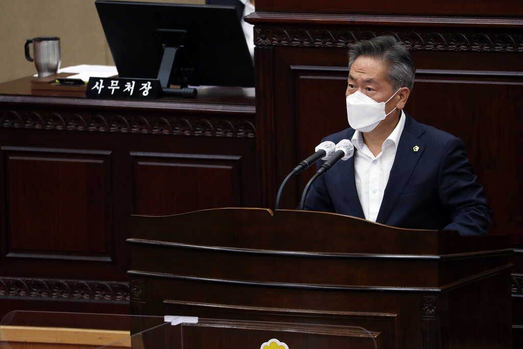  충북도의회 김국기 의원, 제394회 임시회 5분 자유발언 - 1