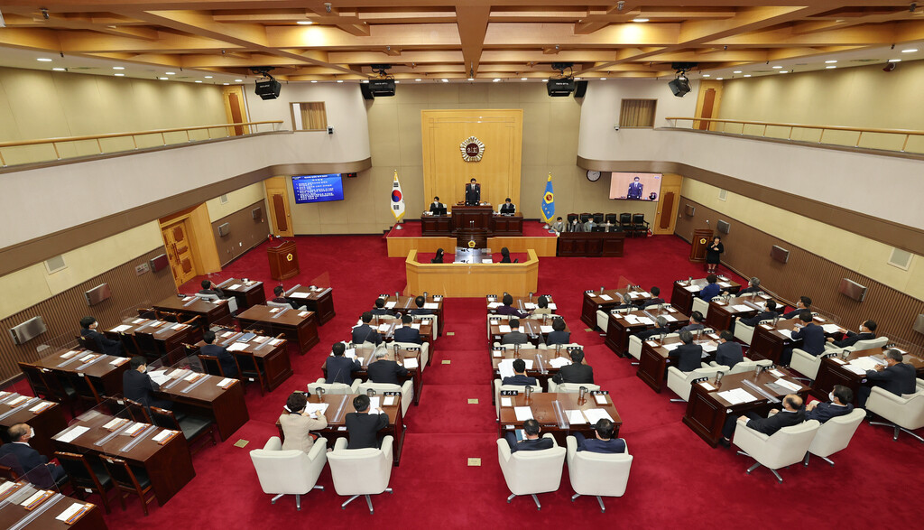충청북도의회 제395회 정례회 개회    - 1