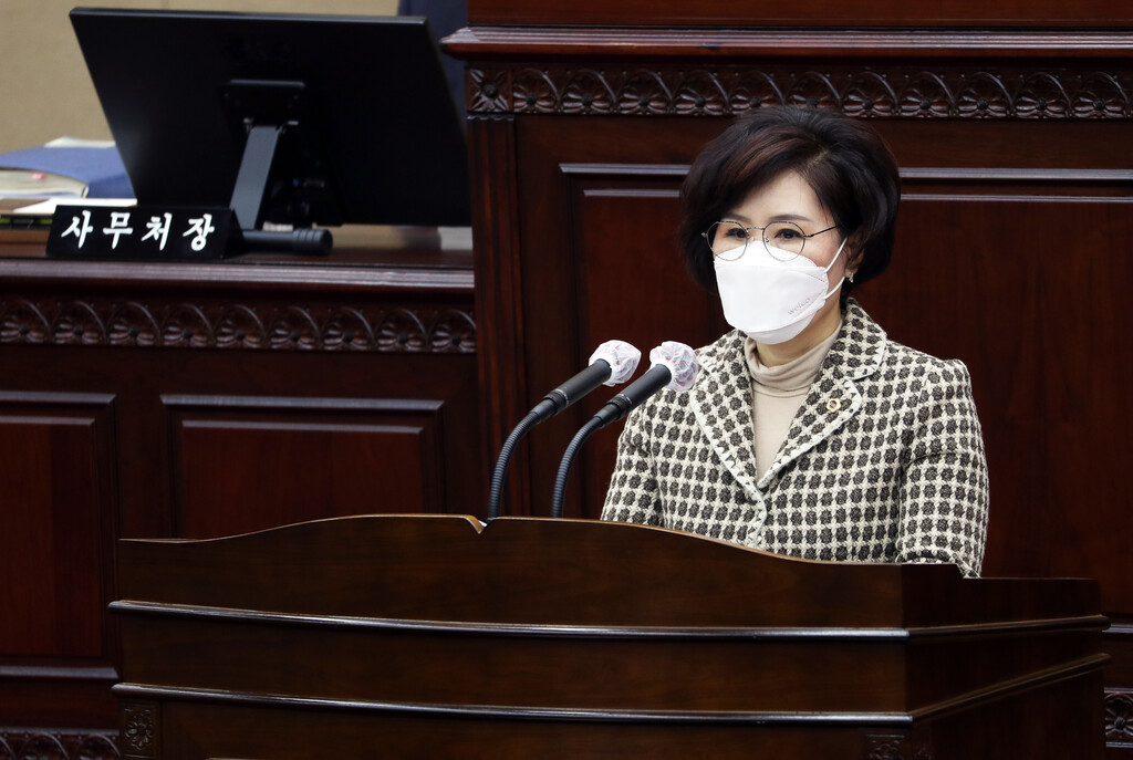학교급식 표준단가 마련 및 의무교육 대상자 급식비 국비지원 건의안」을 채택 - 1