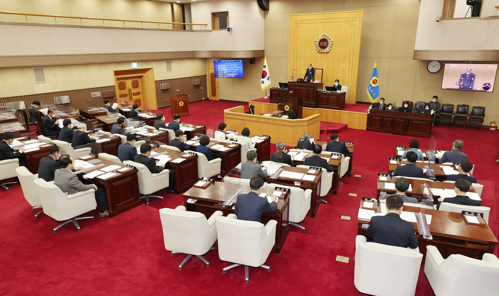 충청북도의회 제396회 임시회 제2차 본회의 개의   - 1