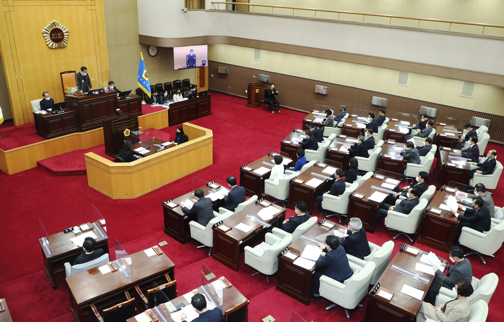 충청북도의회 제397회 임시회 개회    - 1