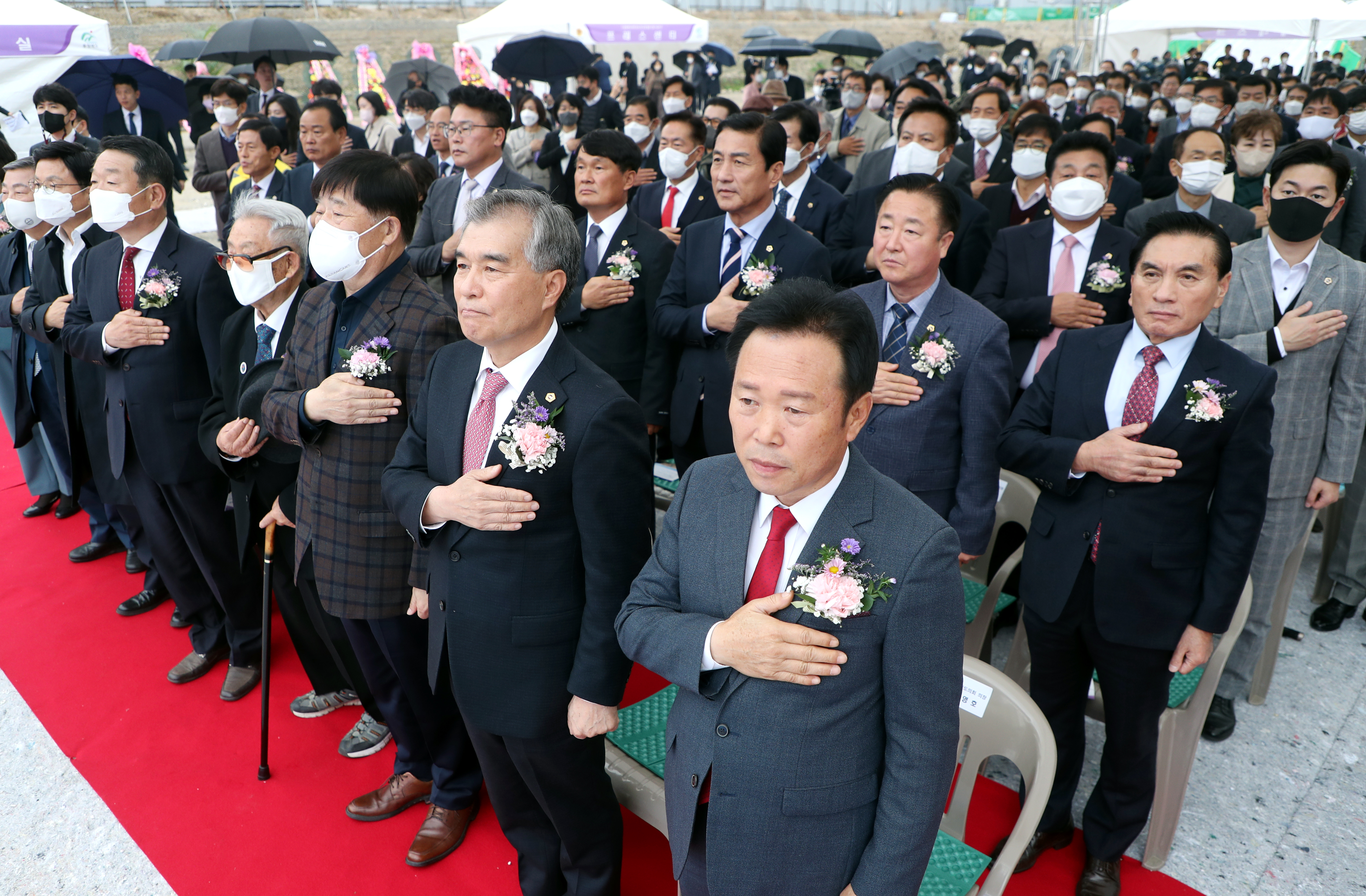 충청북도의회 청사 및 도청 별관 기공식 개최 - 2