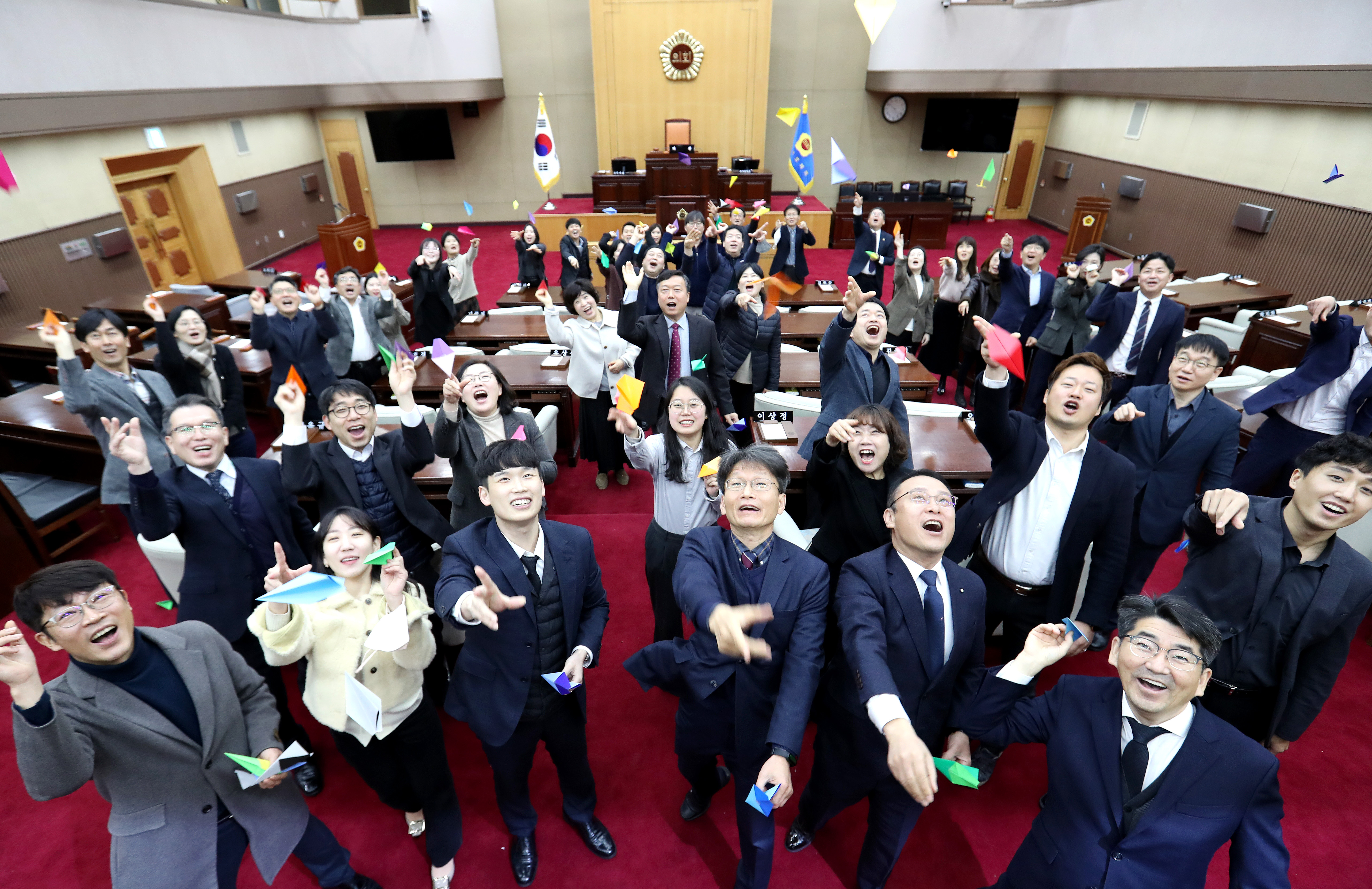 충북도의회 새해 첫 출근 희망을 담아(사진뉴스) - 2