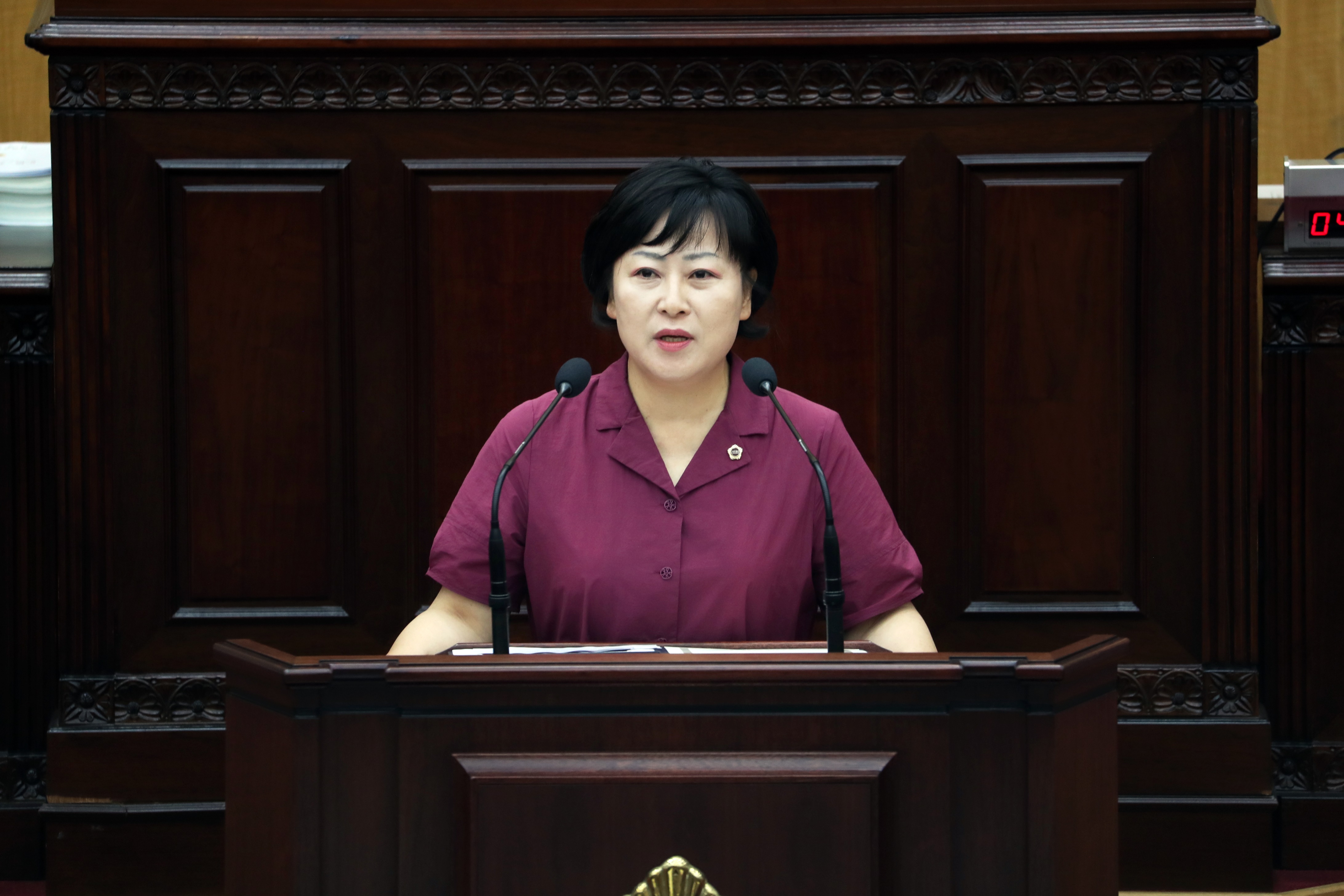 김꽃임 의원 우박피해 농가 지원대책 수립 촉구 - 1