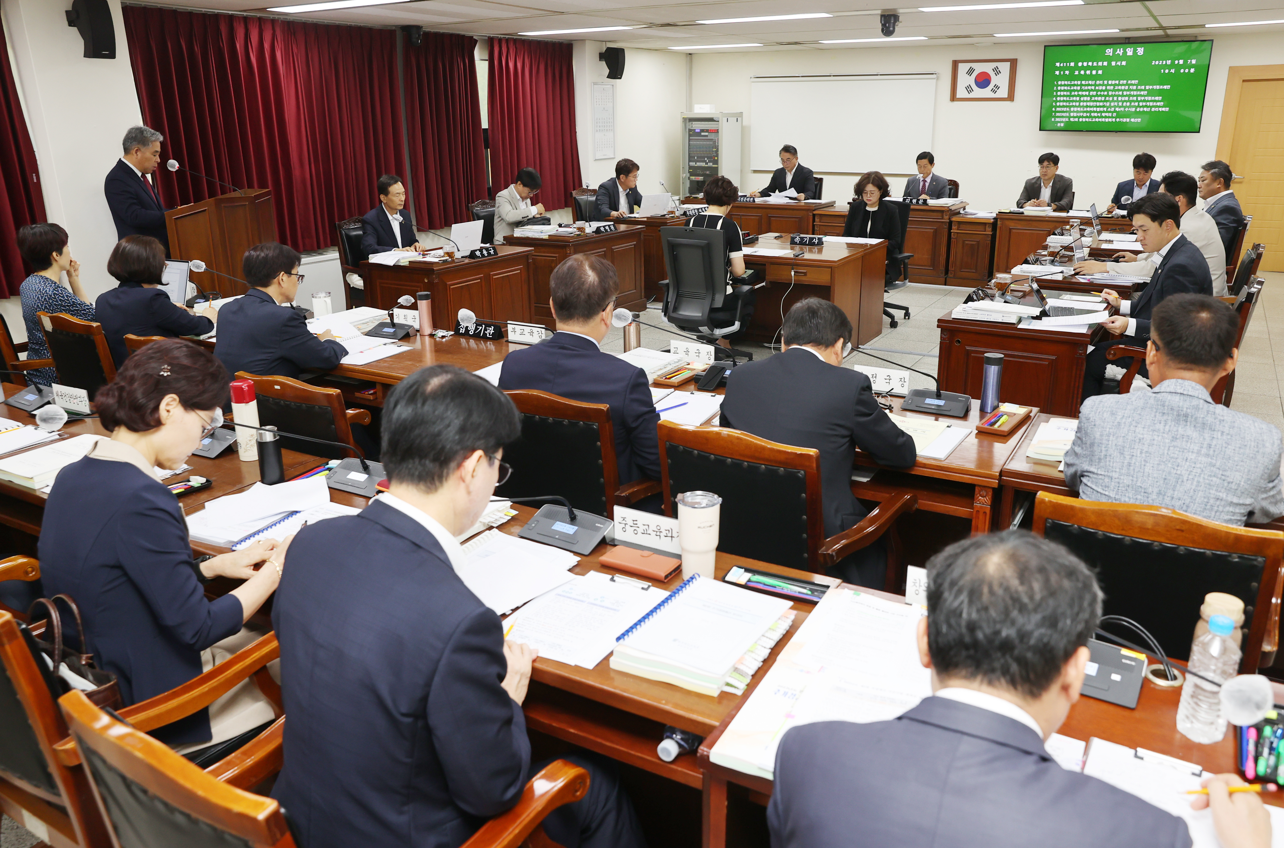 교육위 충북도교육청 2회 추경예산안 원안 가결 - 1