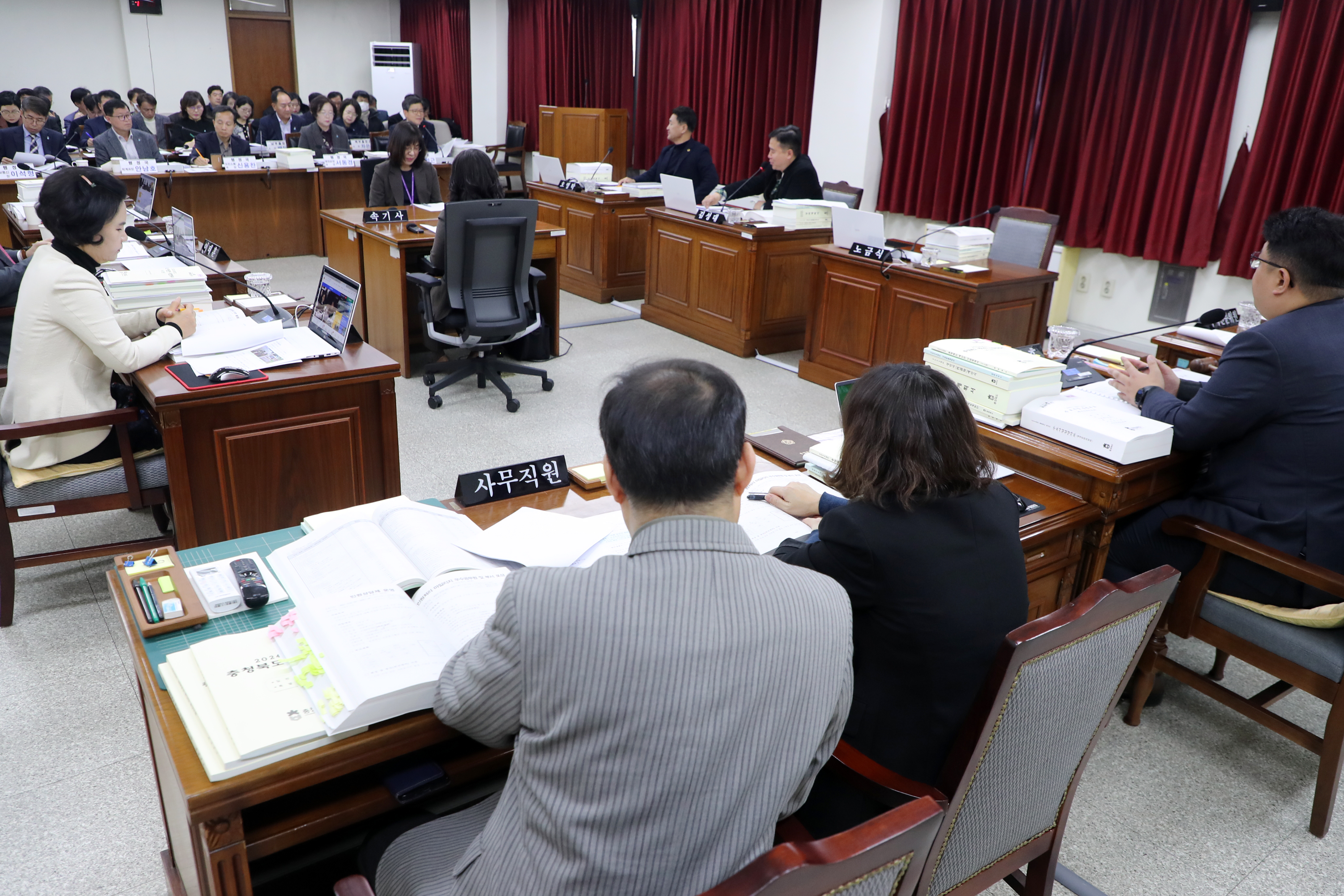 행정문화위, 충북도 내년 예산 12개 사업 155억여 원 삭감 - 1