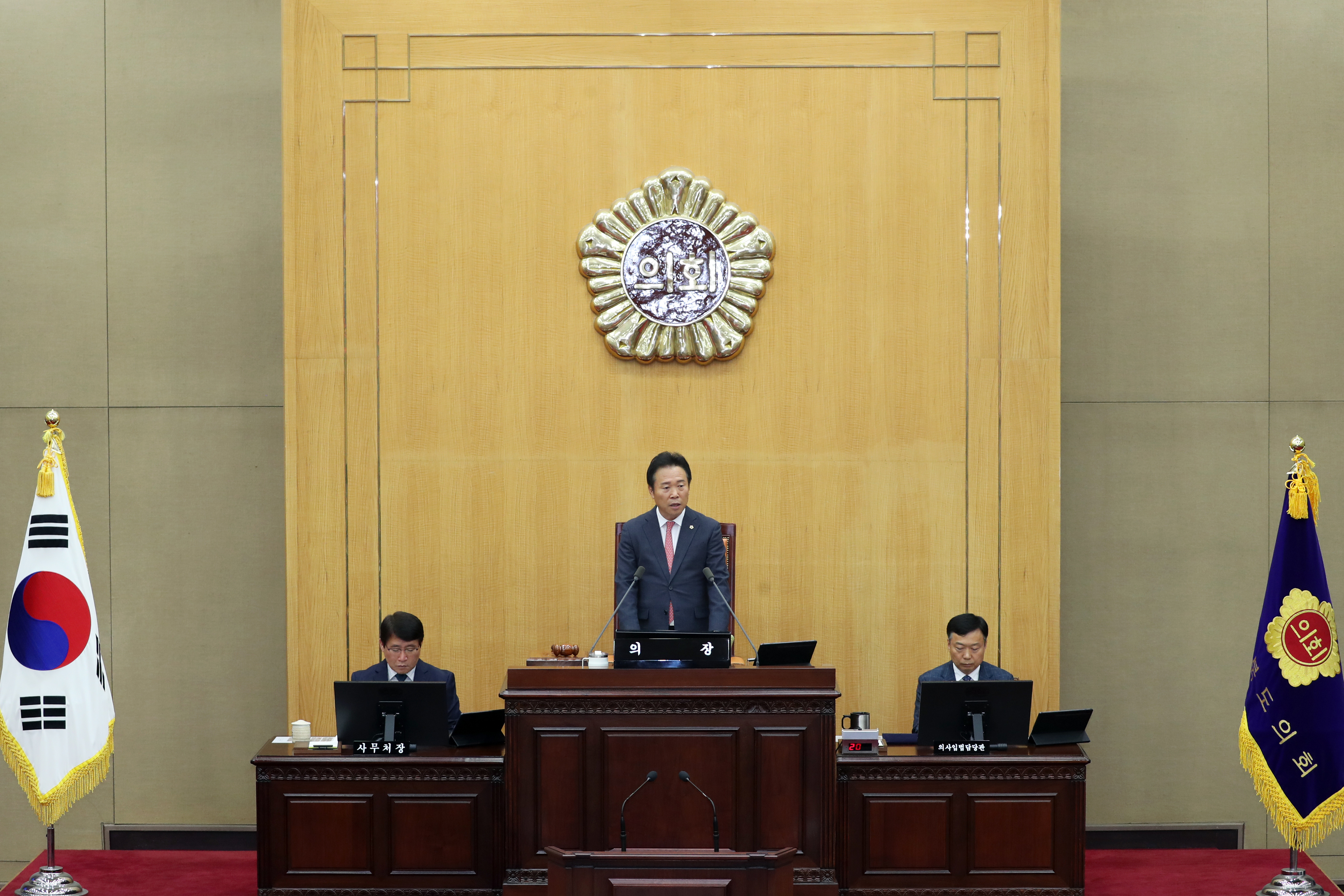 12대 충북도의회 전반기 마지막 정례회 개회 - 1